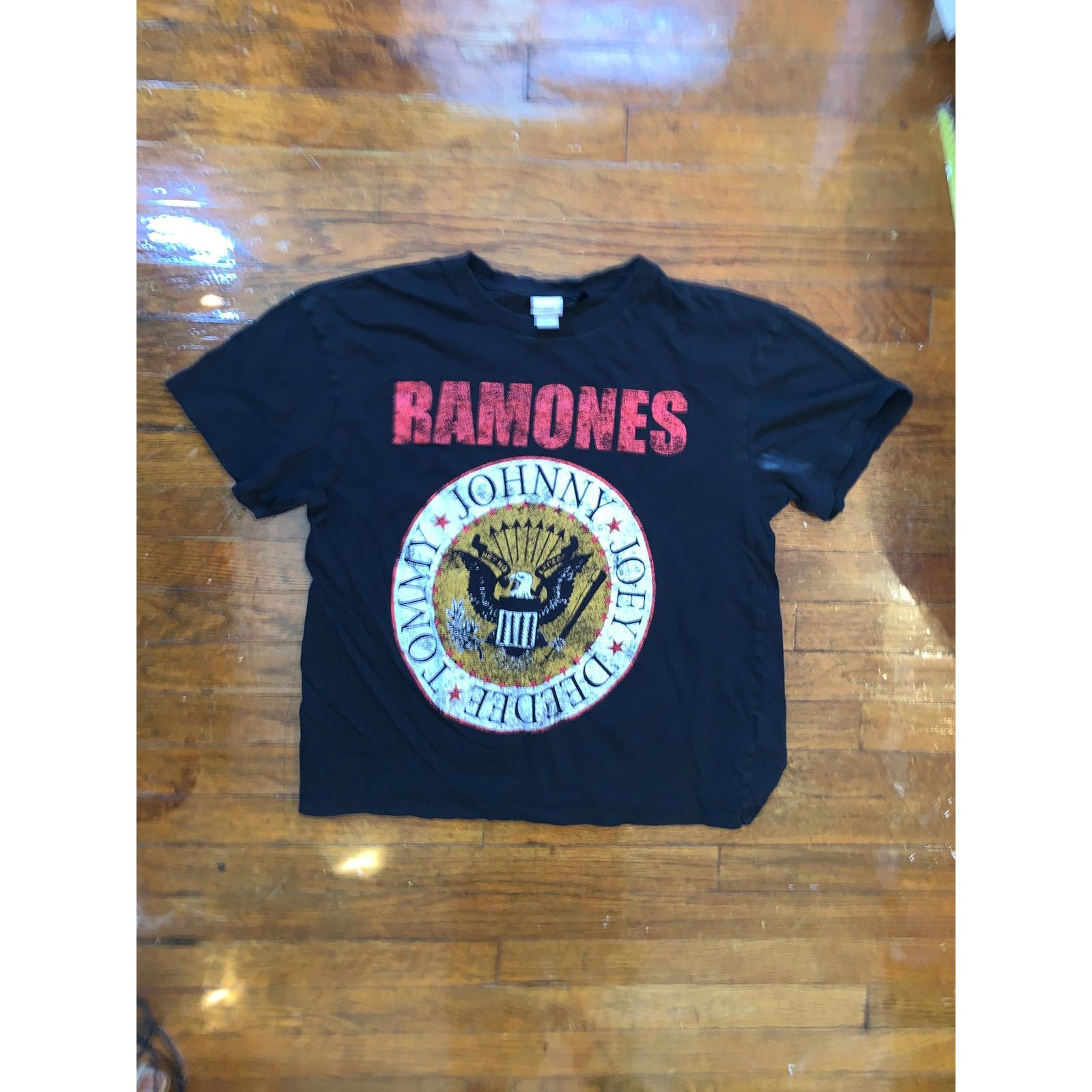 Band Tees × Other Ramones Band T Shirt Medium H&M Punk Rock Logo Tee Black Size US M / EU 48-50 / 2 - 1 Thumbnail