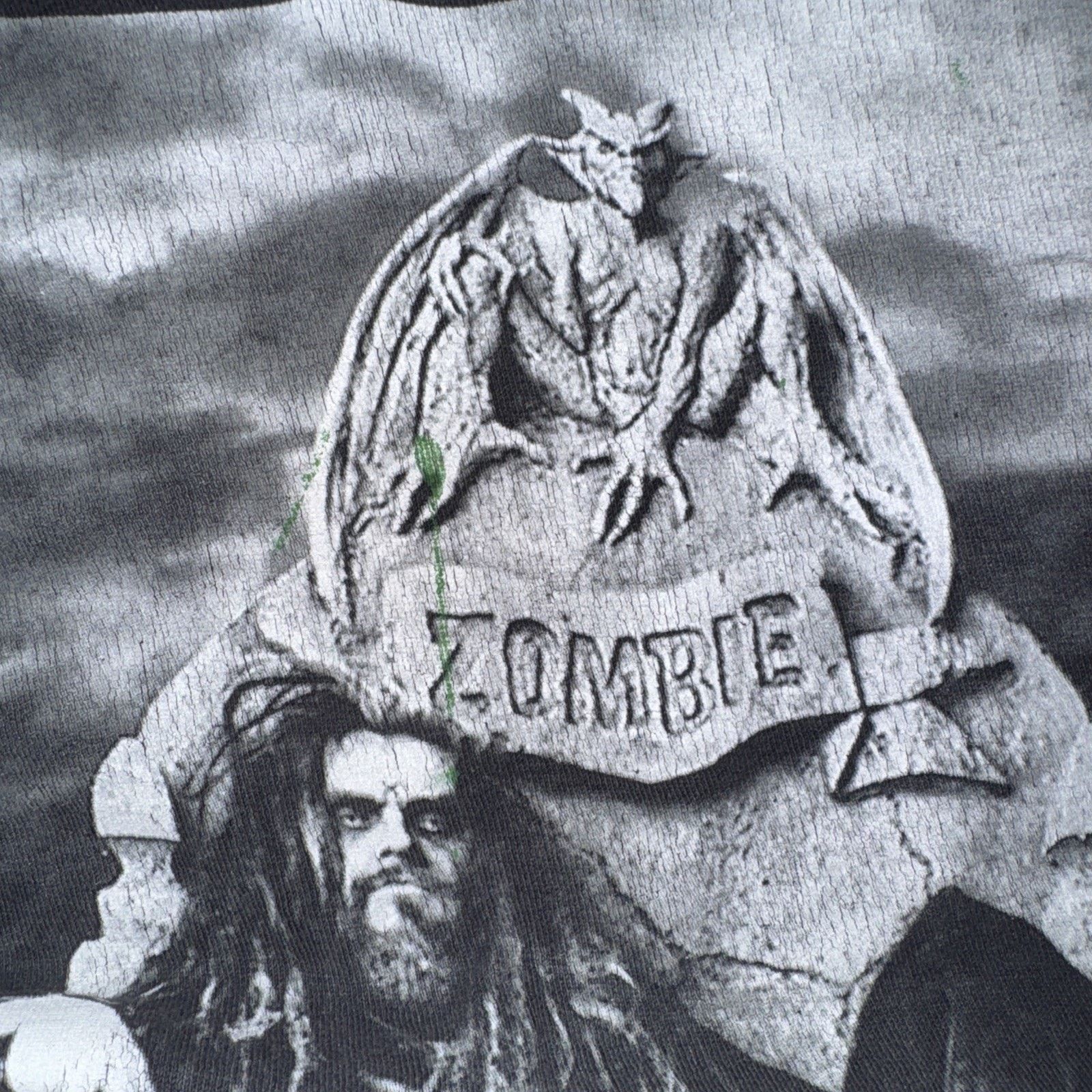 Band Tees × Vintage Rob Zombie Band T-Shirt Black Med 19x27 Size US M / EU 48-50 / 2 - 4 Thumbnail