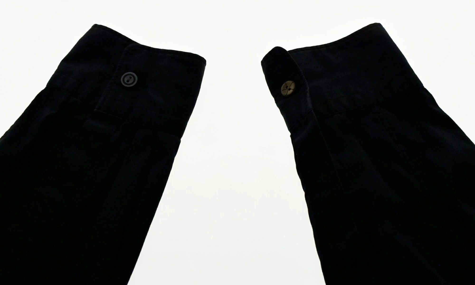 Comme des Garcons Shirt Long Sleeve Plain Button Up Cotton BLACK Size US S / EU 44-46 / 1 - 5 Thumbnail