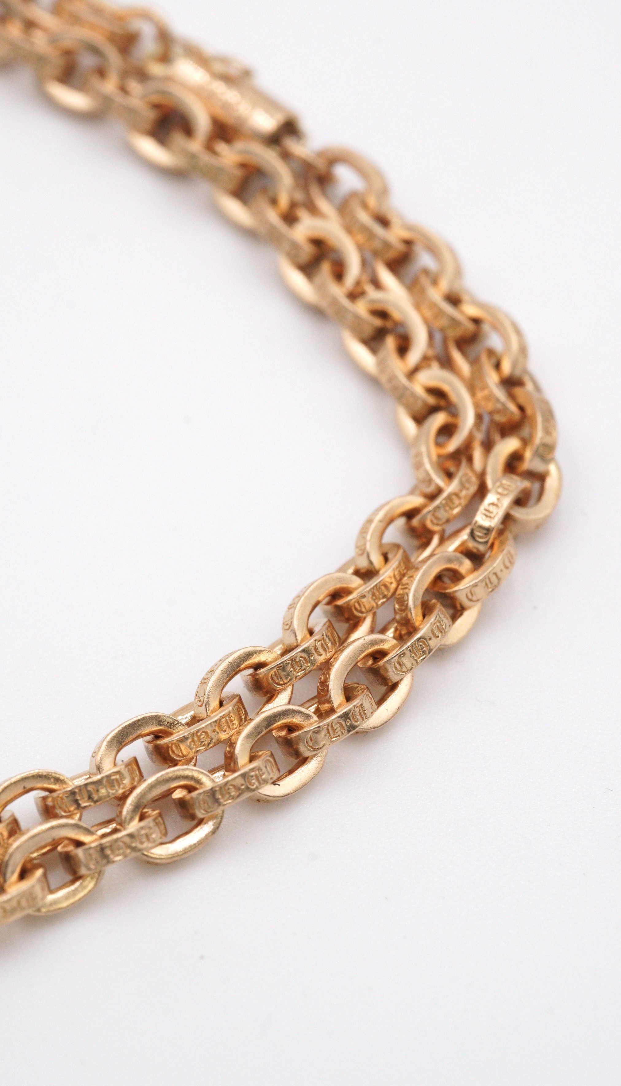 Chrome Hearts Chrome Hearts 22K Gold Paperchian Necklace - 24 Inch Size ONE SIZE - 5 Thumbnail