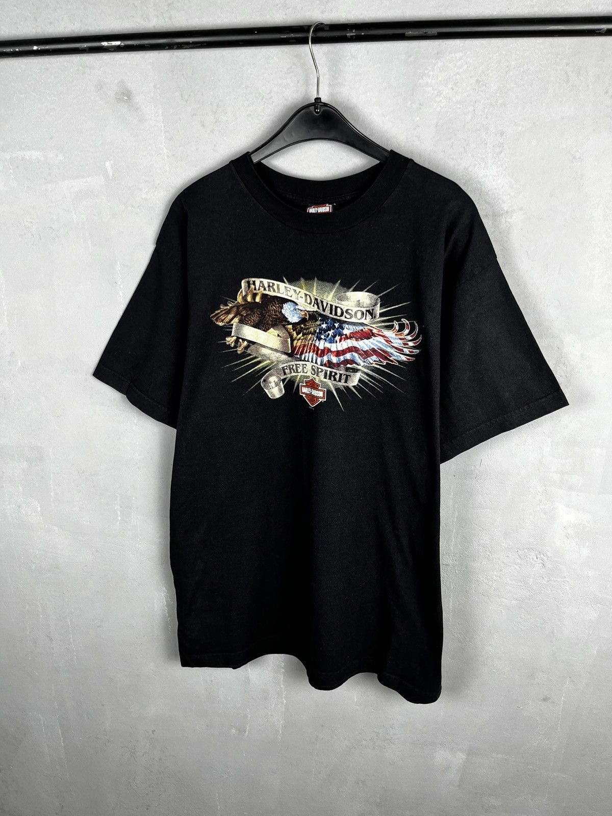 Harley Davidson × Vintage Harley Davidson world famous t shirt USA vintage Size US XL / EU 56 / 4 - 1 Thumbnail
