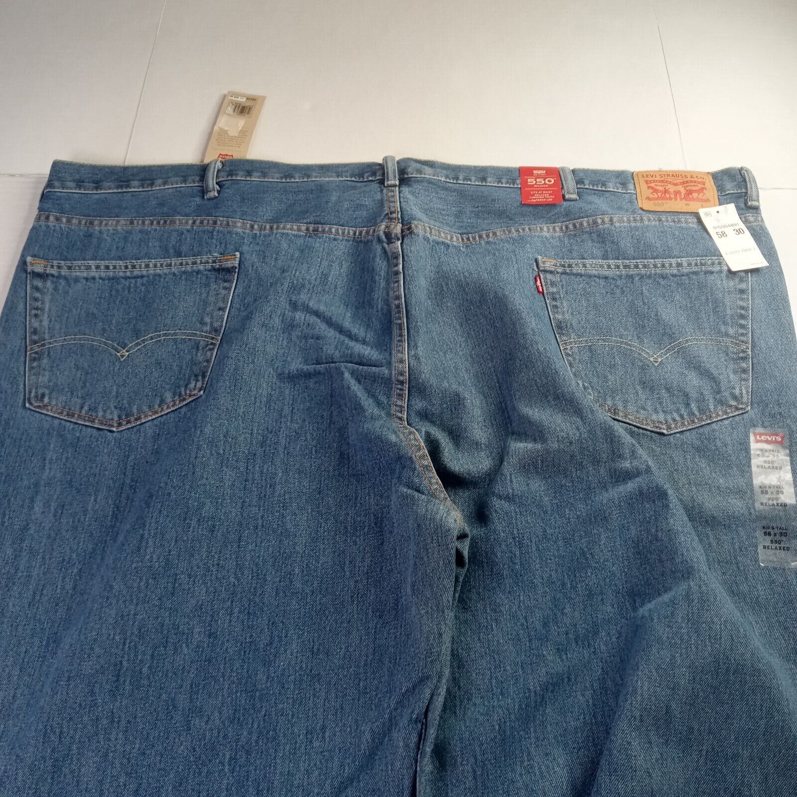 Levi's Levi's 550 Relaxed Jeans Men’s Size 58x30 Blue Loose Tapered Size US 44 / EU 60 - 7 Thumbnail