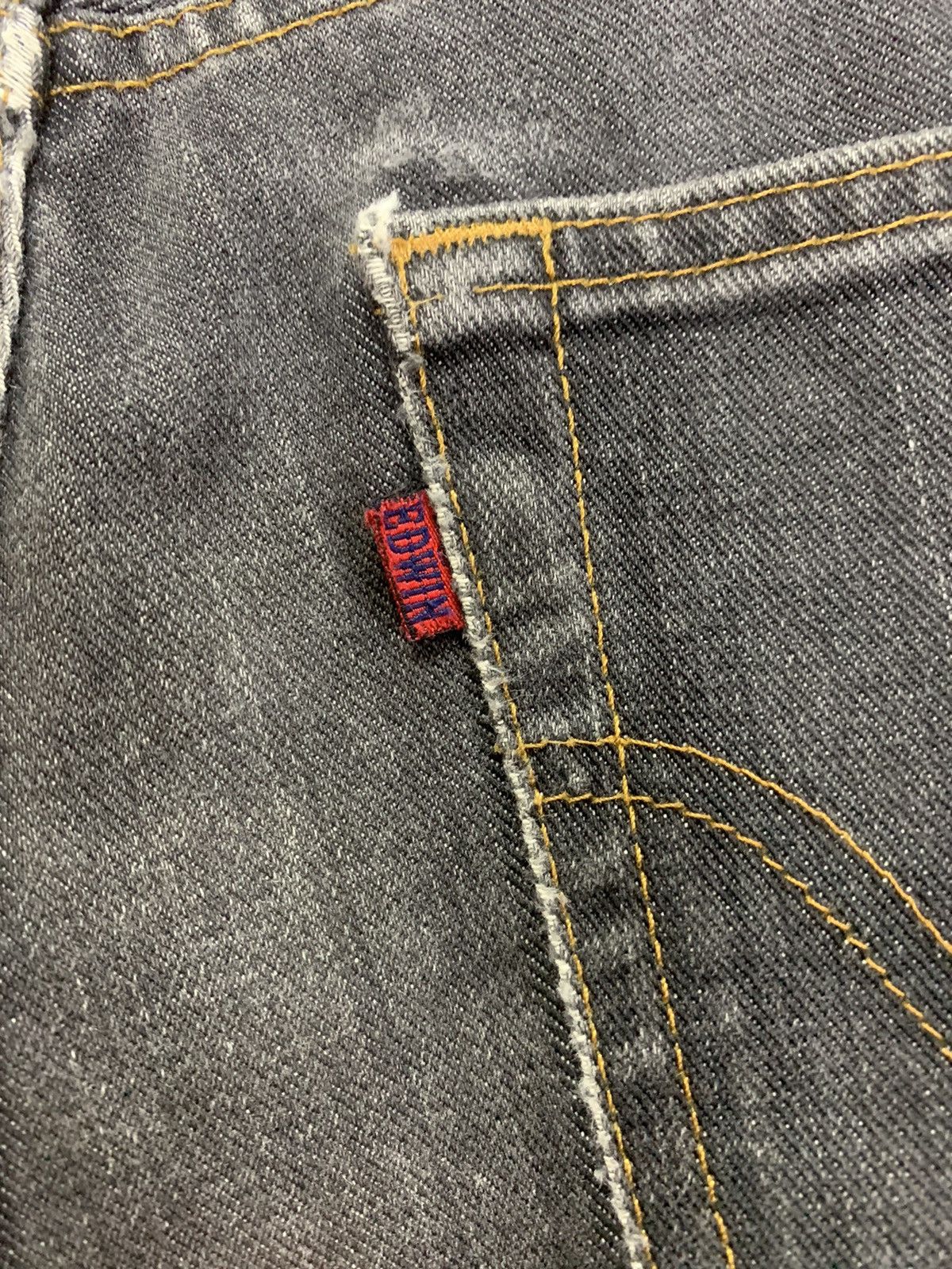 Edwin × Vintage Vintage Edwin black jeans Size US 30 / EU 46 - 15 Thumbnail