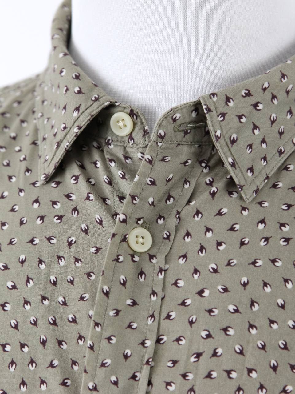 Allsaints ALLSAINTS Lightweight short-sleeved printed shirt Size US M / EU 48-50 / 2 - 5 Thumbnail