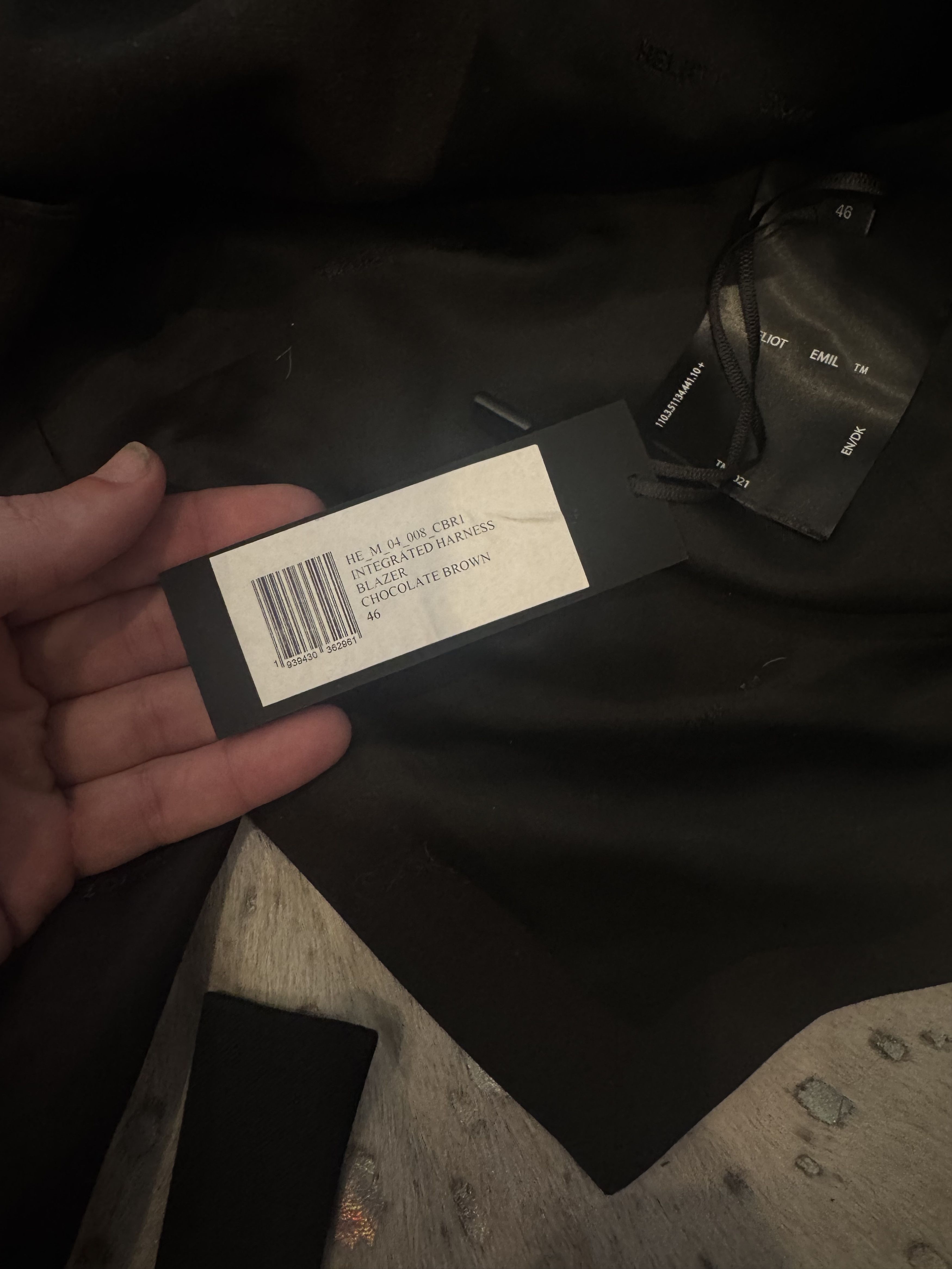 Heliot Emil Integrated harness blazer Size 48R - 4 Thumbnail