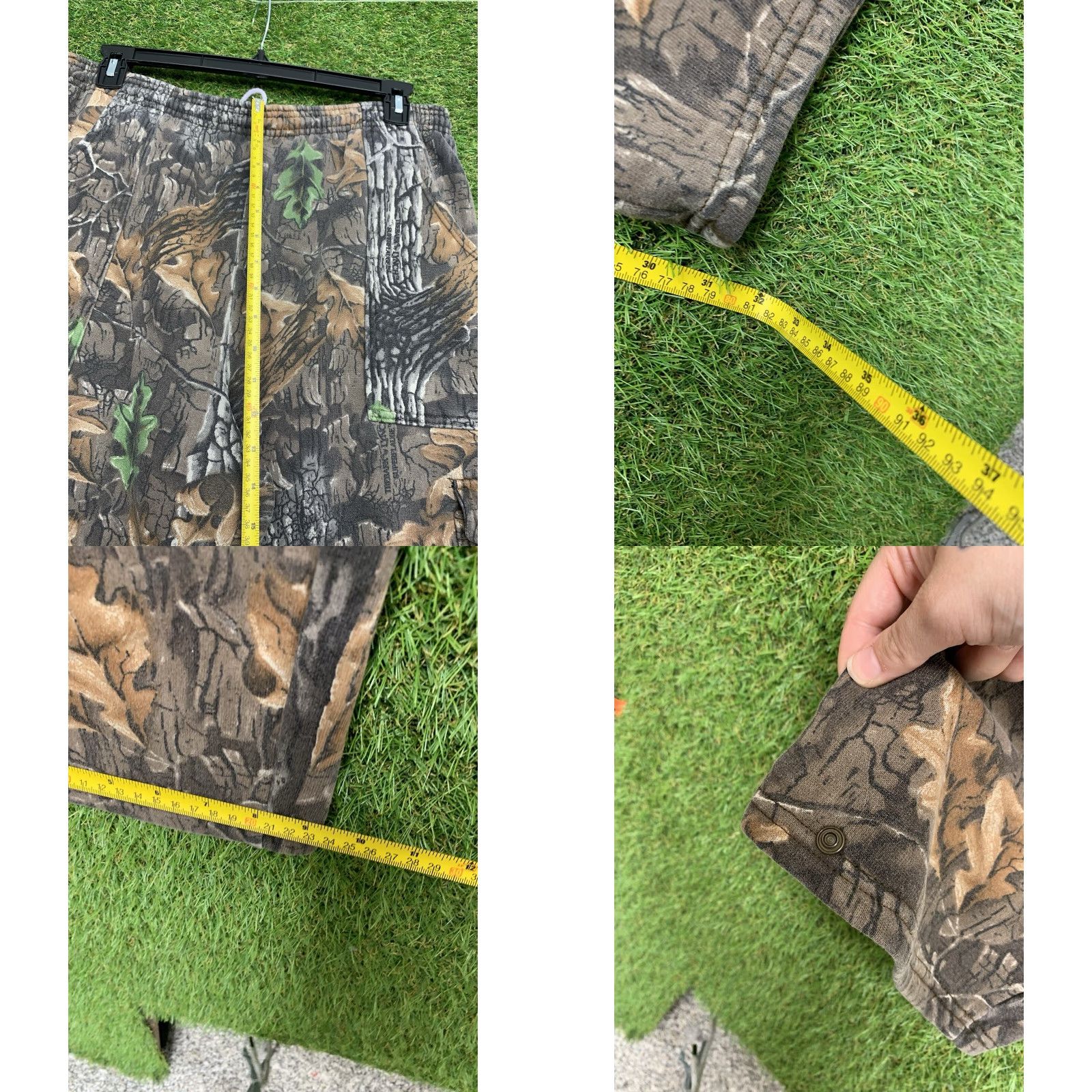Jerzees VINTAGE Jerzees Camo Sweatpants Mens 2XL Outdoors Trebark Bigwoods Baggy Cargo Pants Sweatpants Brown Camouflage 90s Mens Size US 39 - 8 Thumbnail