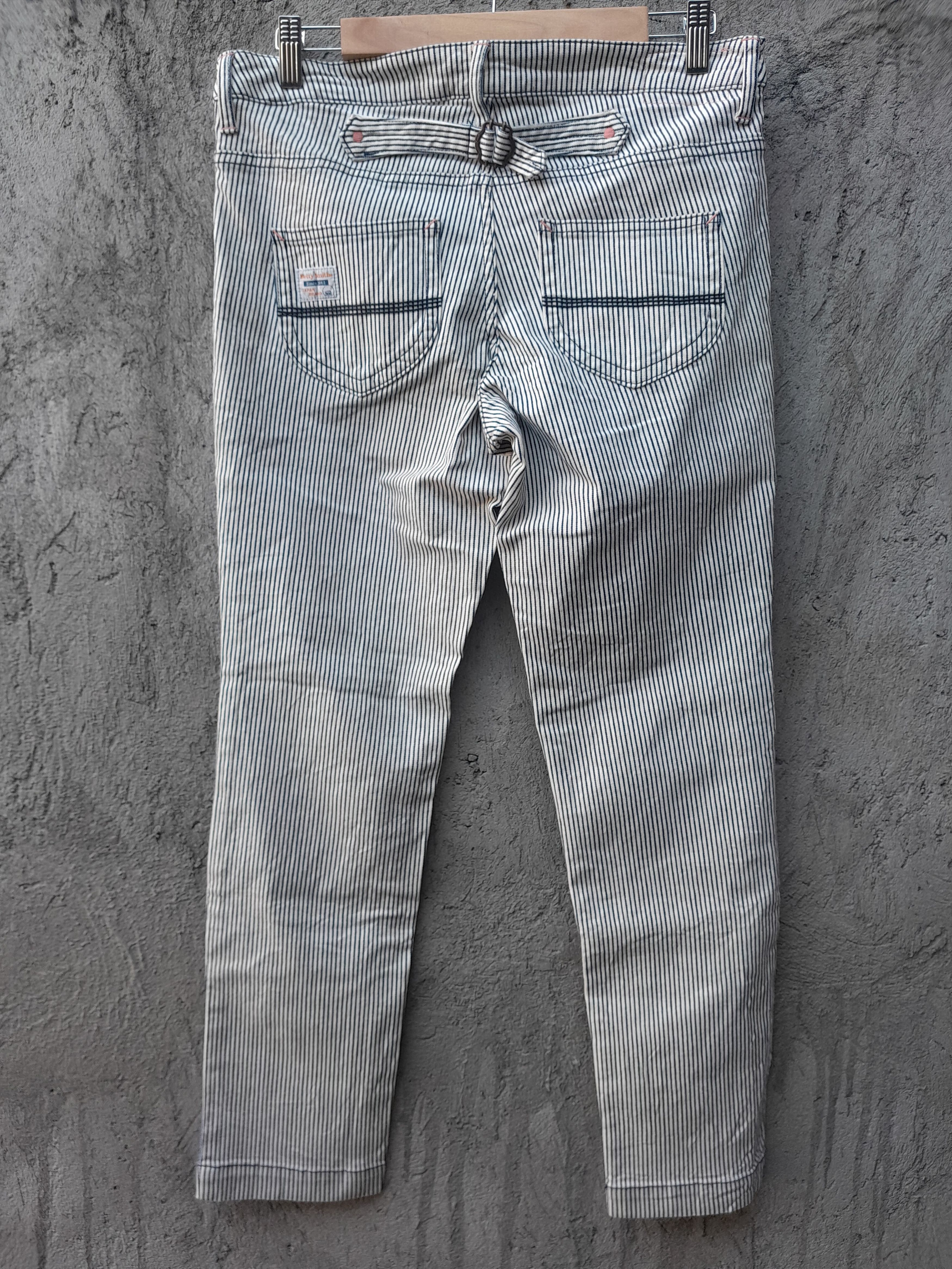 Japanese Brand Betty Smith by Kojima Hickory Stripe Pant Size US 30 / EU 46 - 9 Thumbnail