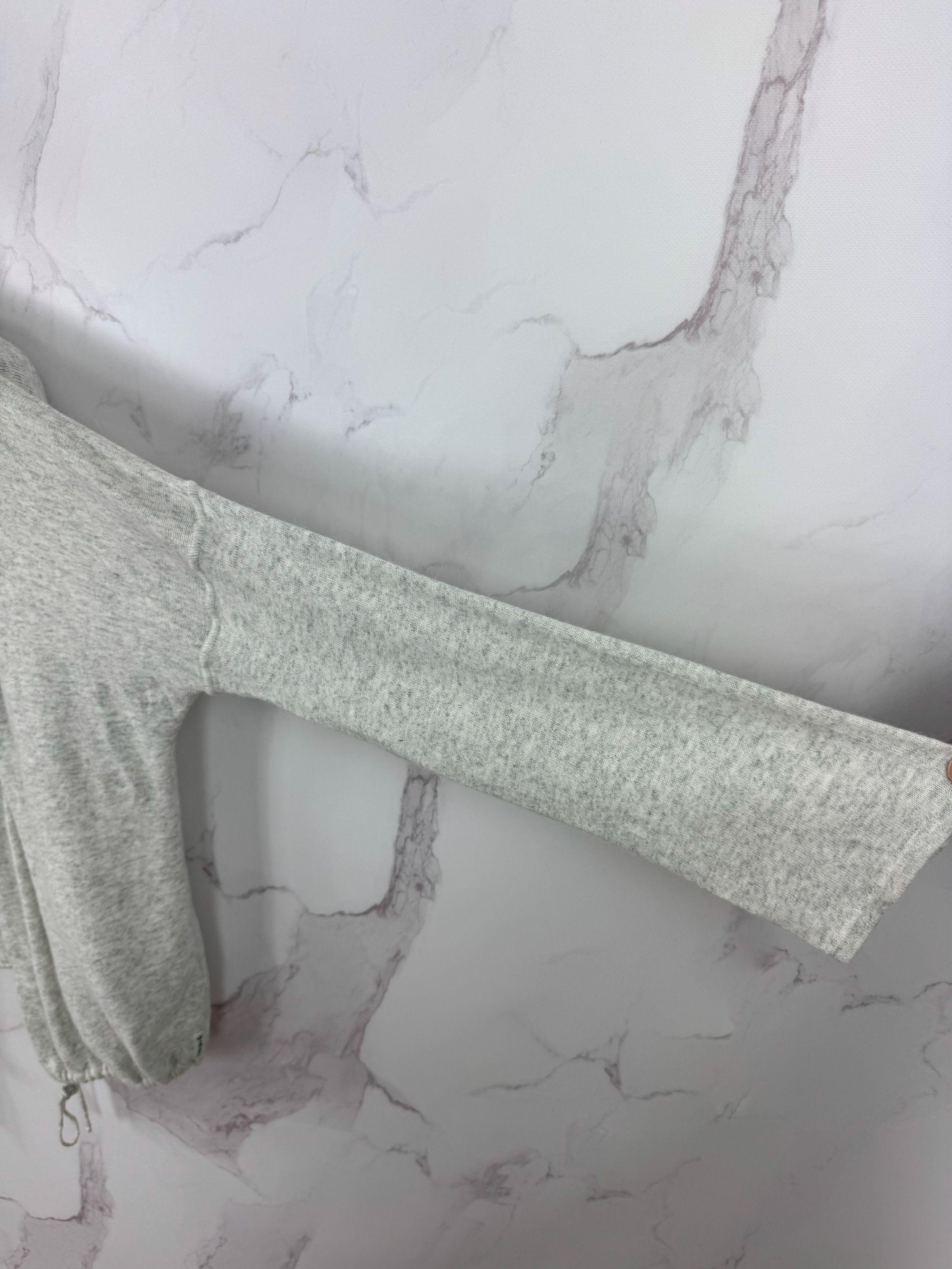 Armani Armani Jeans Open Front Layering Cardigan Drawstring Hem M Size M / US 6-8 / IT 42-44 - 9 Thumbnail