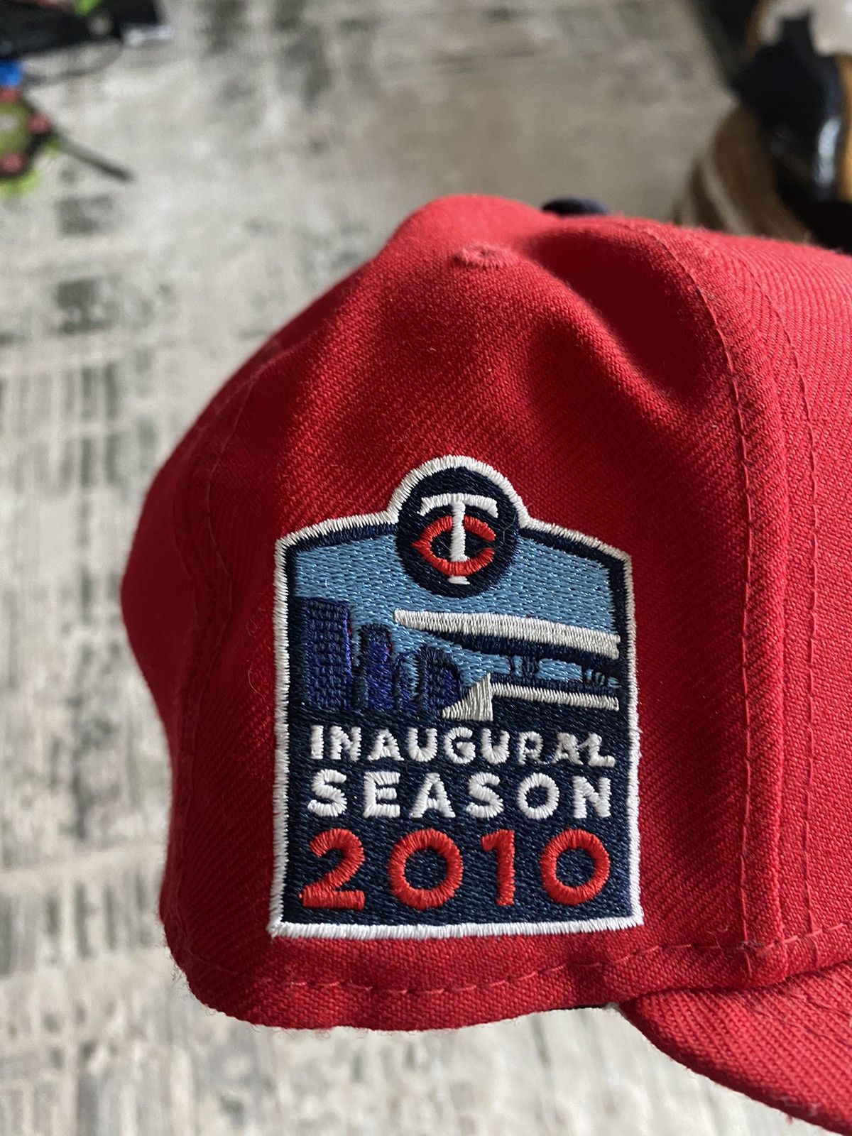 New Era New Era - Minnesota Twins Script Hat Red - Size 7 1/2 Size ONE SIZE - 5 Thumbnail