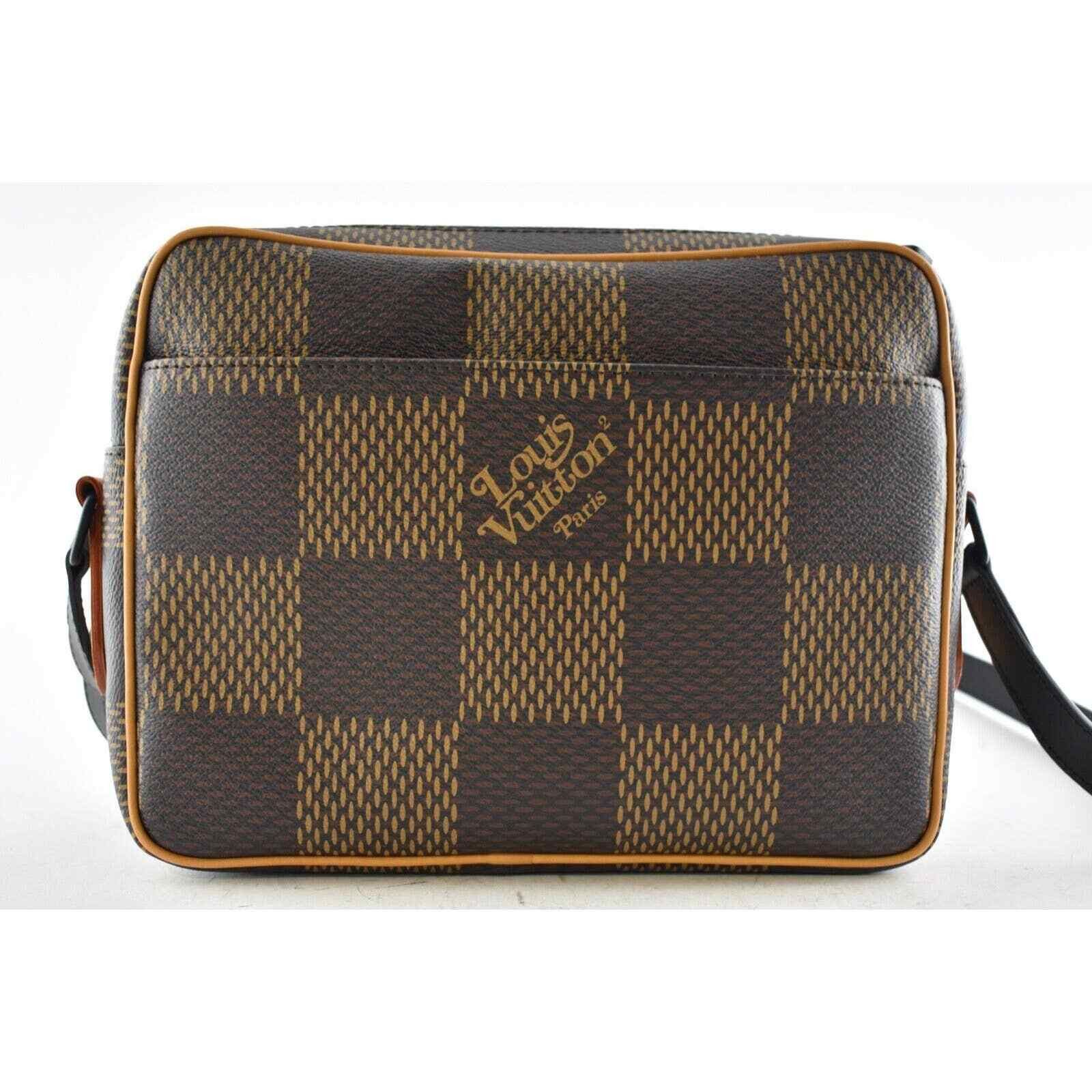 Louis Vuitton Louis Vuitton Nigo Nil Messenger Wave Damier Ebene Drip Bag Size ONE SIZE - 8 Thumbnail