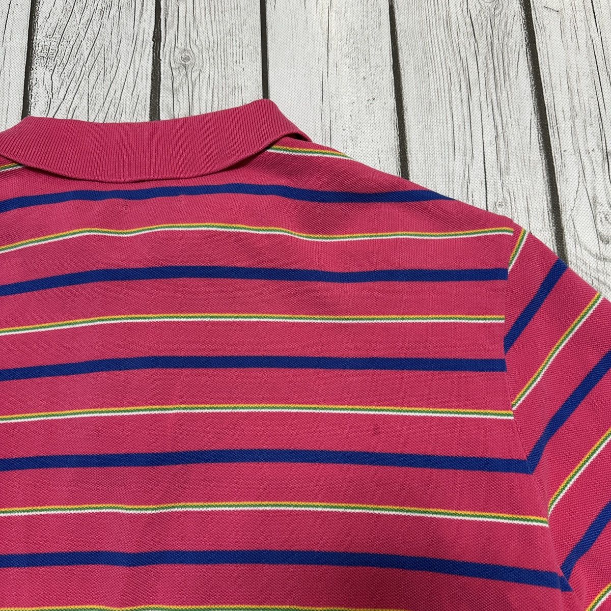 Polo Ralph Lauren × Vintage Vintage Polo striped shirt Size US XL / EU 56 / 4 - 4 Thumbnail