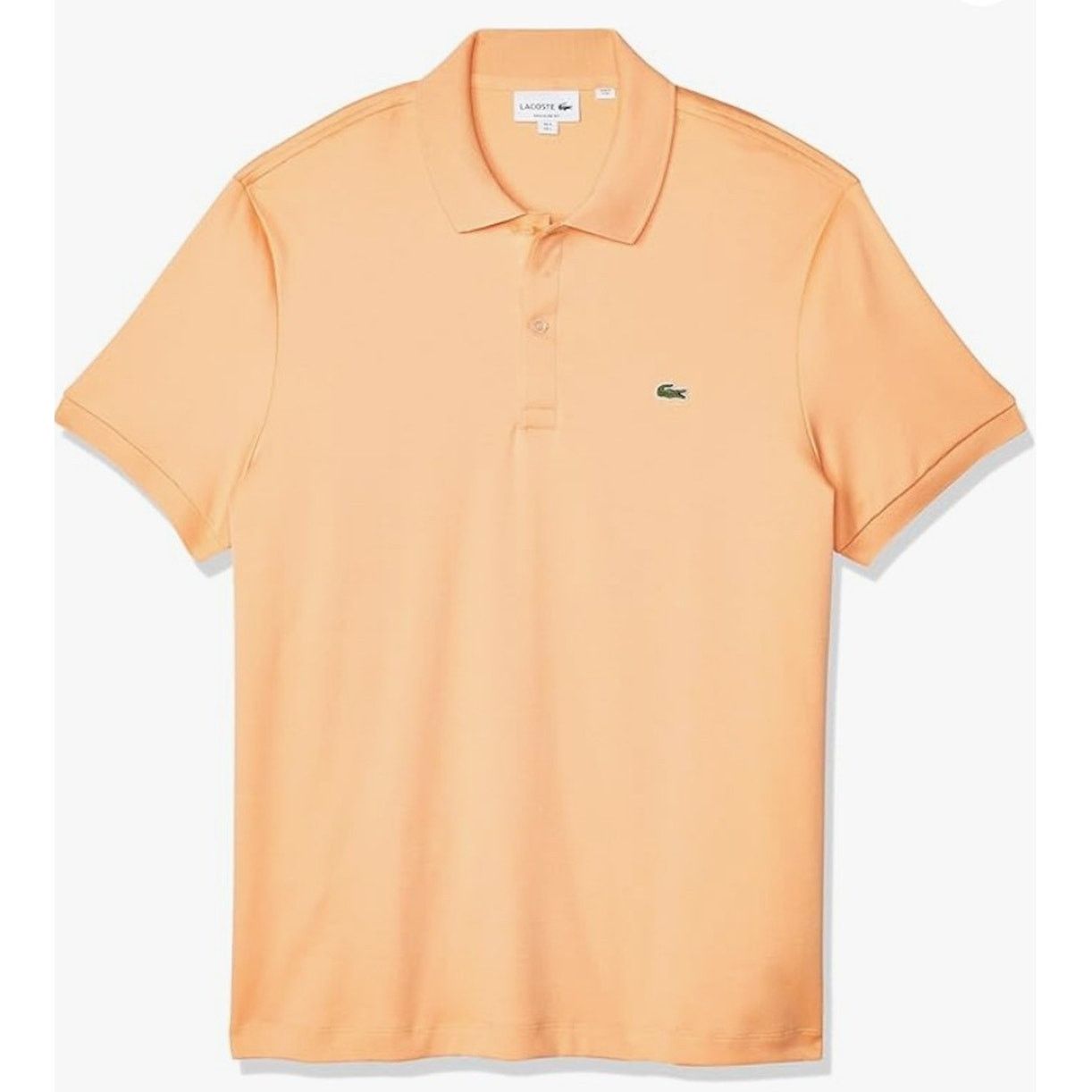 Lacoste Lacoste Mens Short Sleeve Pima Jersey Regular Polo 3XL Size US XXL / EU 58 / 5 - 2 Thumbnail
