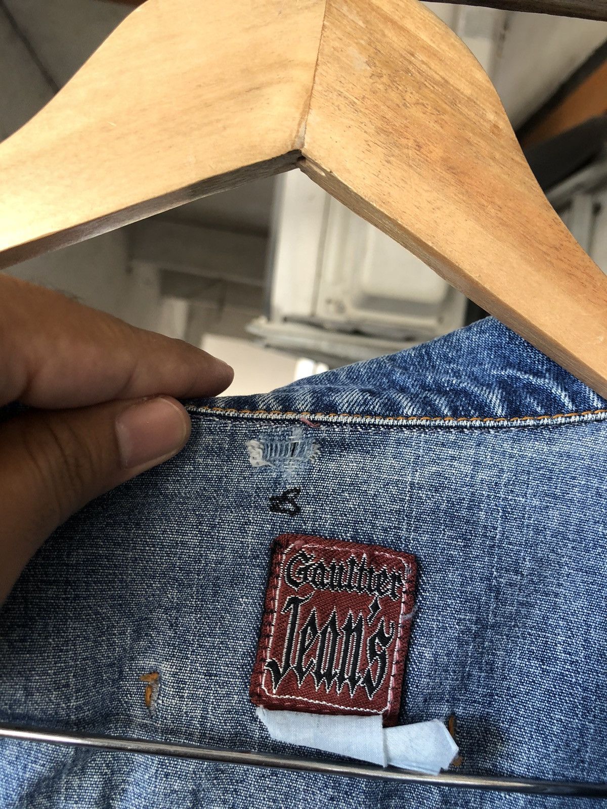 Jean Paul Gaultier Vintage 90s Jean Paul Gaultier Denim Trucker Jacket Size US M / EU 48-50 / 2 - 5 Thumbnail