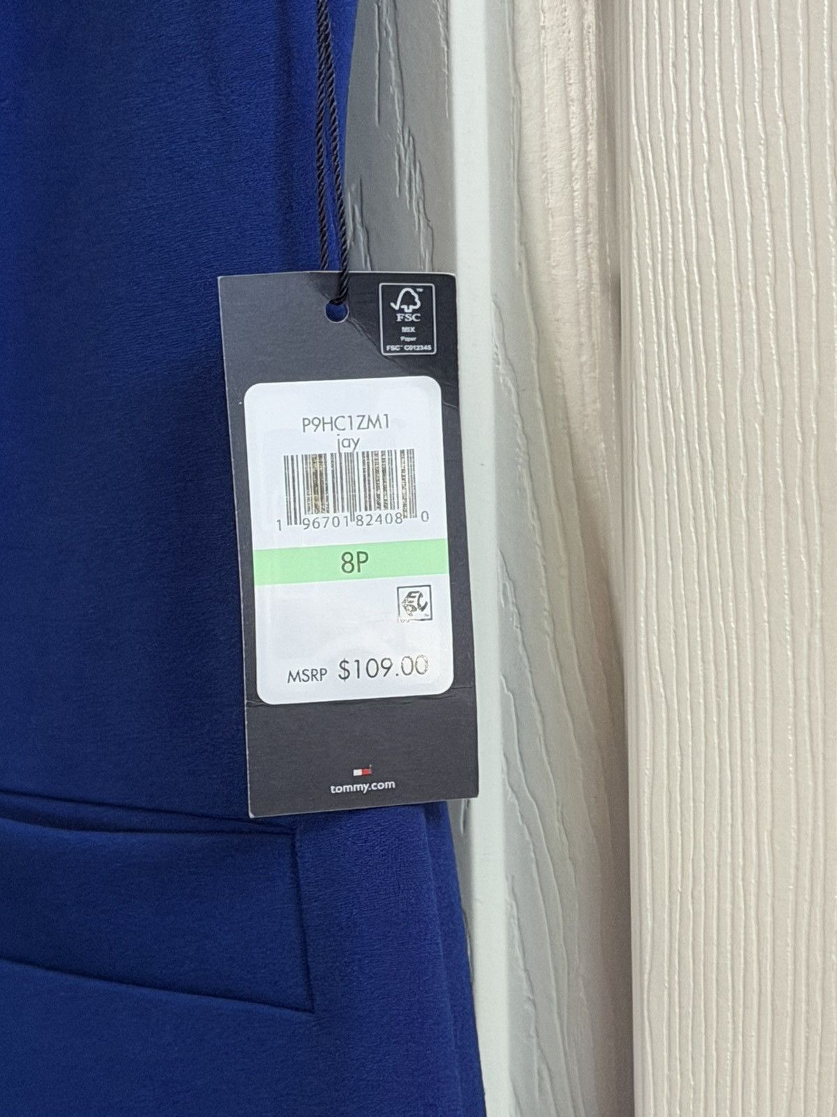Tommy Hilfiger Tommy Hilfiger Marina Blue Dress 8P – Preppy, Minimalist Size M / US 6-8 / IT 42-44 - 9 Thumbnail