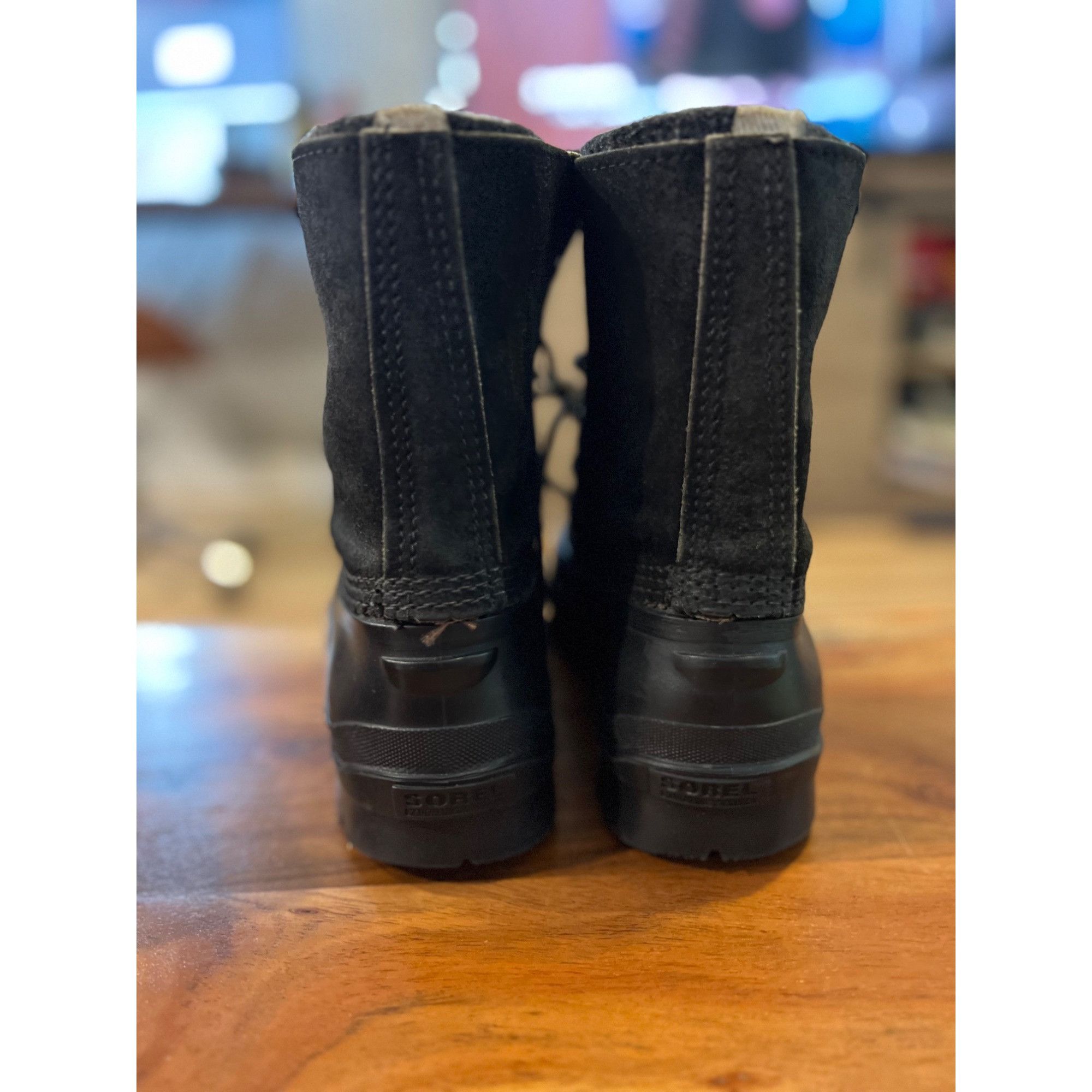 SOREL Sorel Kaufman Leather Winter Duck Boots - Size 9 Size US 9 / EU 42 - 4 Thumbnail