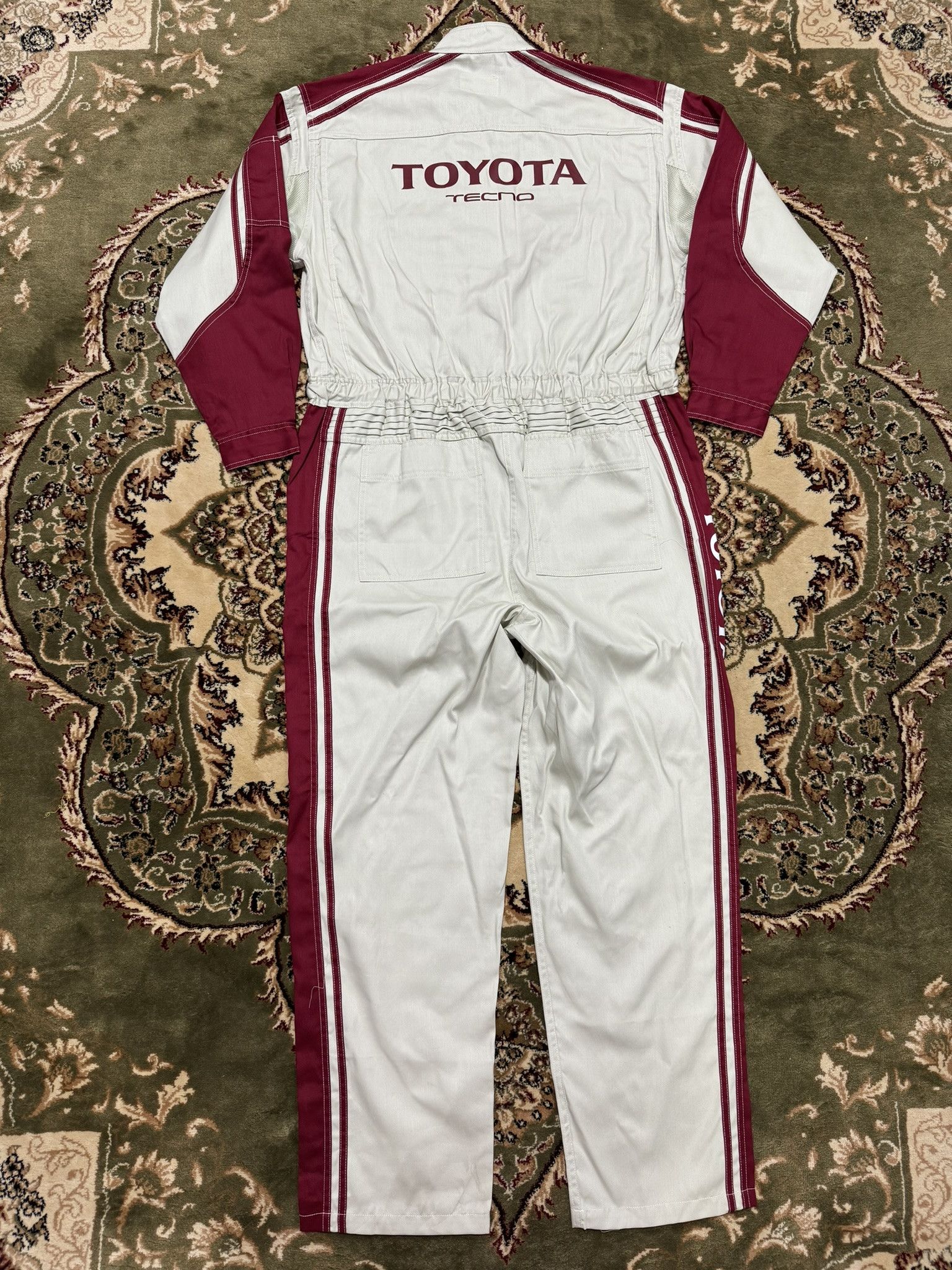 NOS Vintage Toyota Corolla Tecno TRD Overalls Jumpsuit XXXL