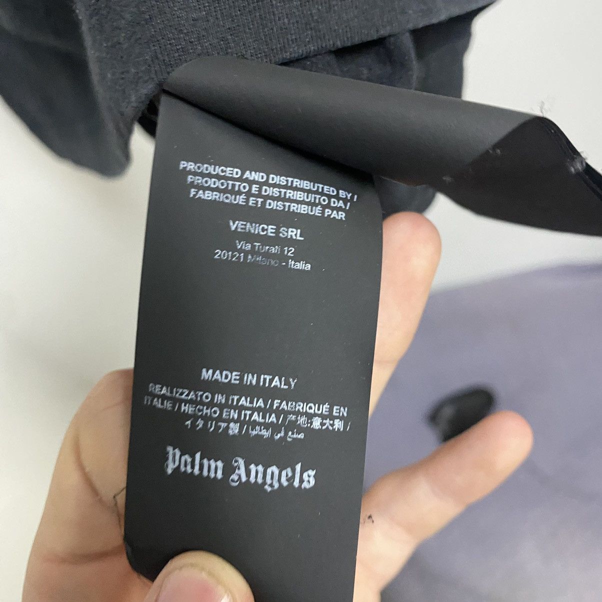 Palm Angels Black Authentic Palm Angels T-shirt Size US M / EU 48-50 / 2 - 8 Thumbnail