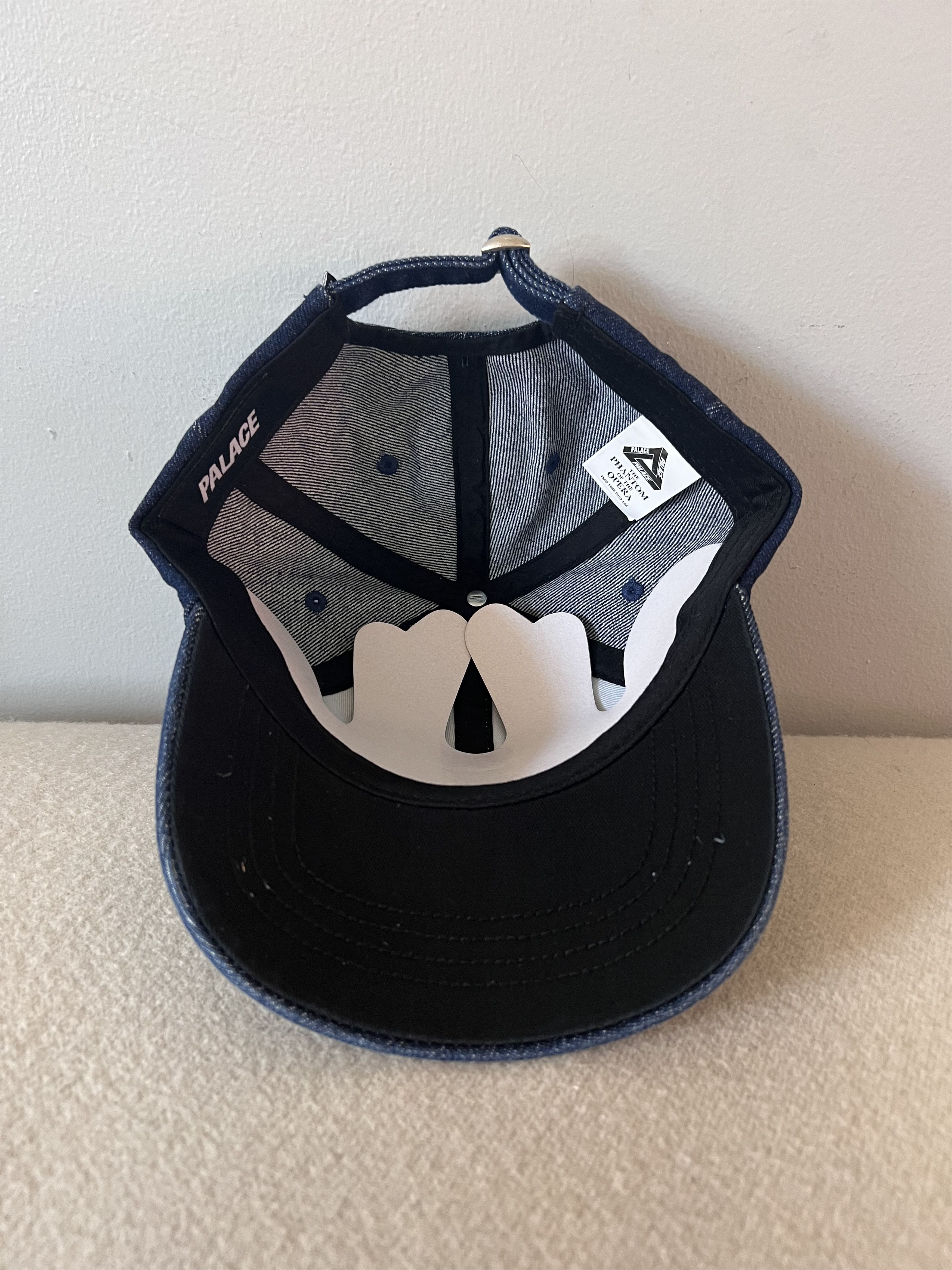 Palace Palace Phantom Of The Opera 6 Panel Hat in Stonewash Denim Size ONE SIZE - 5 Thumbnail