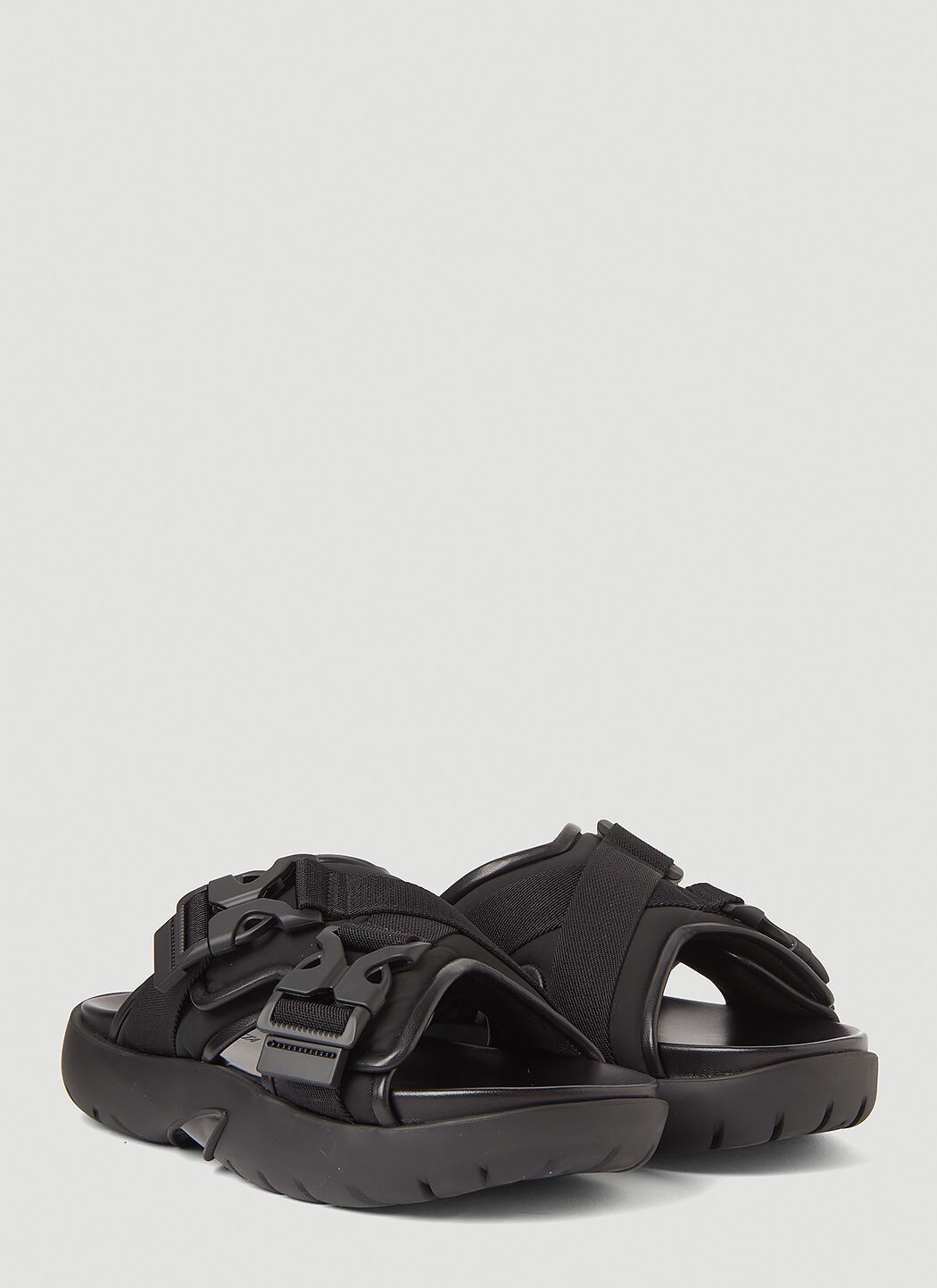 Bottega Veneta o1y0725 Slippers in Black Size US 11 / IT 41 - 6 Thumbnail