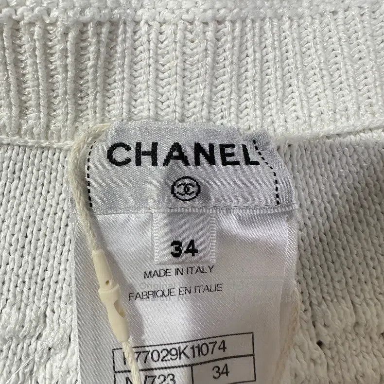 Chanel Chanel 24P full-print bow hollow knitted trousers Size 42" / US 20 - 3 Thumbnail