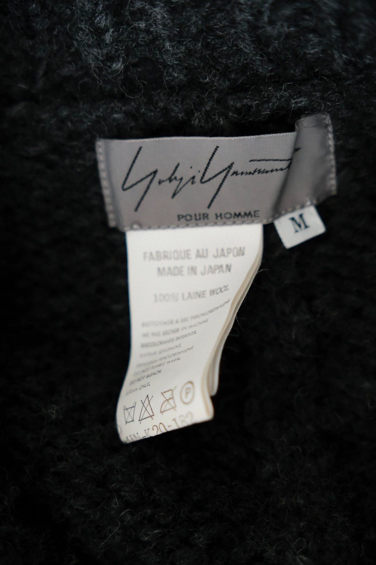 Yohji Yamamoto Yohji Yamamoto 99aw Musician High Neck Alpaca Cardi M Size US M / EU 48-50 / 2 - 9 Thumbnail
