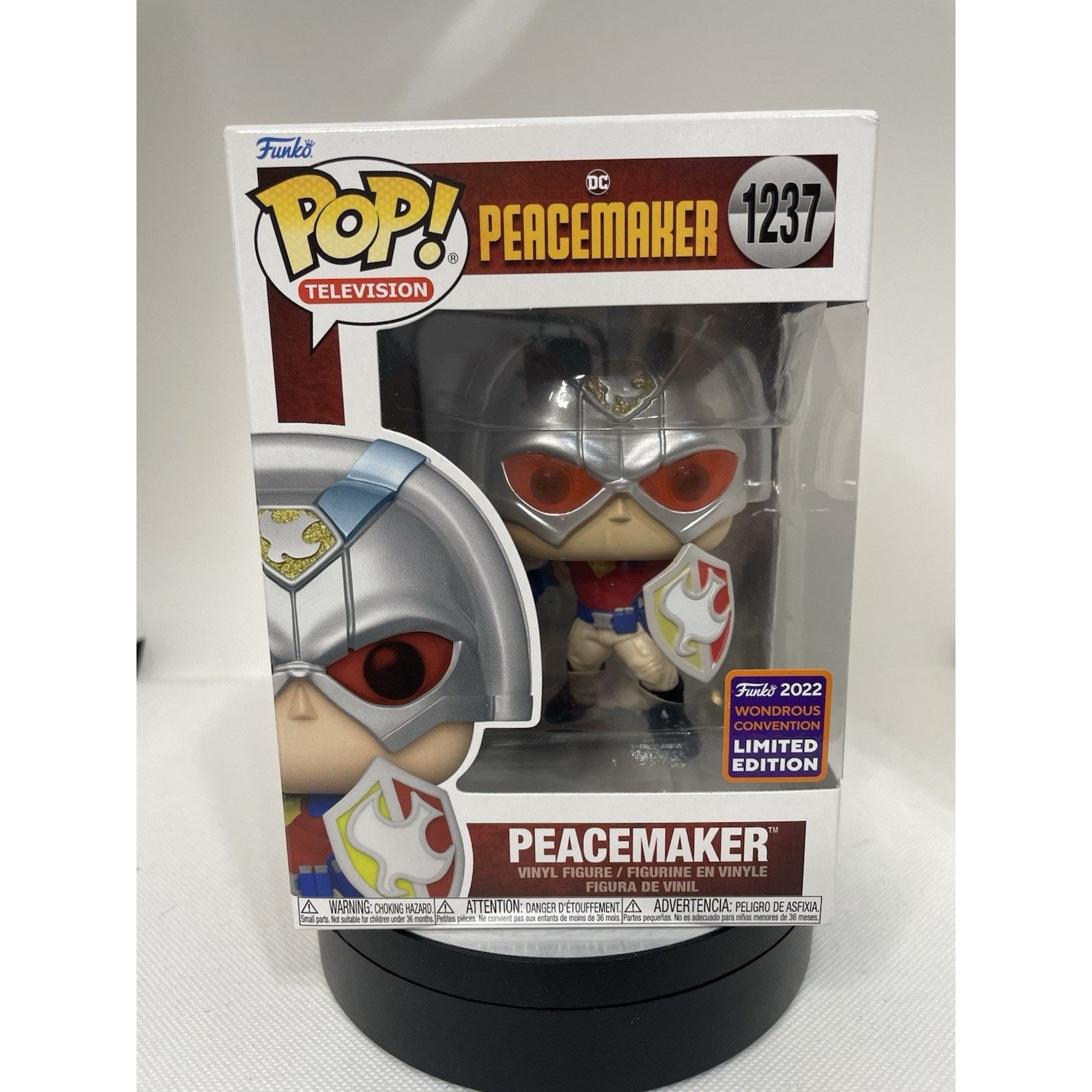 AC/DC Funko Pop! Peacemaker W Shield - Wondrous Convention #1237 Size ONE SIZE - 1 Thumbnail