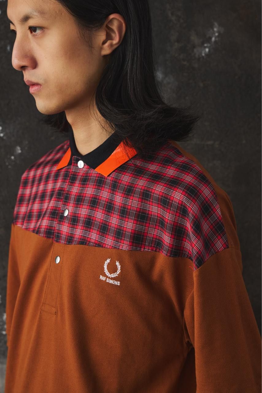Fred Perry × Raf Simons Raf Simons x Fred Perry 18F/W Oversized Polo Shirt Size US S / EU 44-46 / 1 - 5 Thumbnail