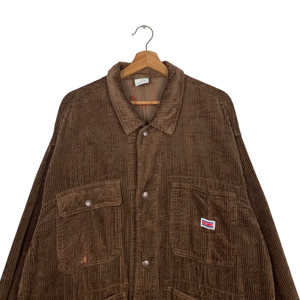 Big Mac BIG MAC Four Pocket Corduroy Jacket Chore Jacket #1865-C81 Size US L / EU 52-54 / 3 - 2 Thumbnail