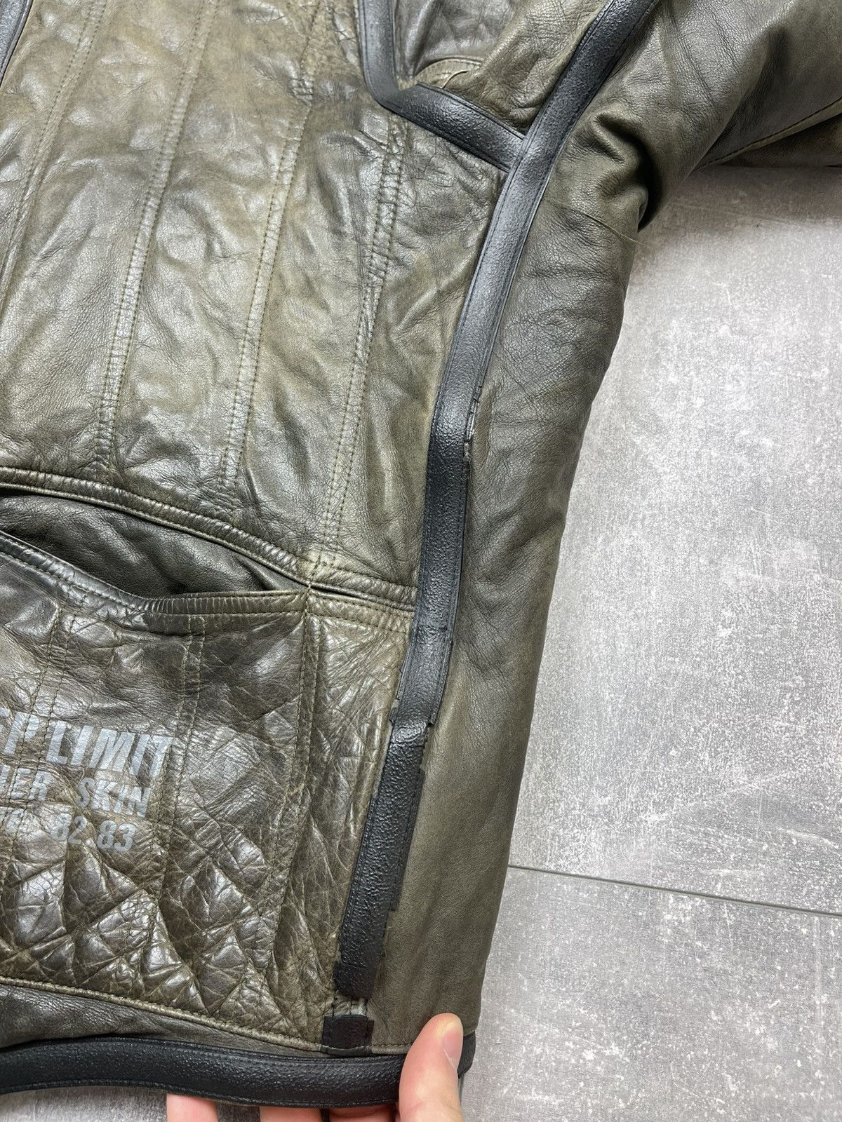 Marithe + Francois Girbaud VTG 80s Girbaud MFG France Limited Edition Leather Jacket Size US XL / EU 56 / 4 - 7 Thumbnail