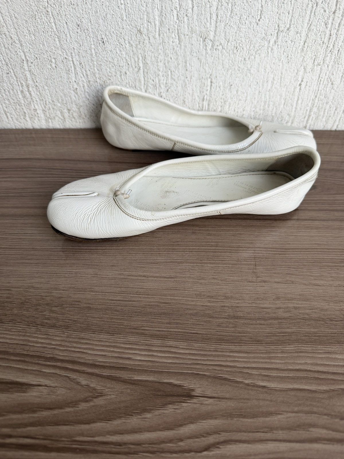 Maison Margiela Tabi ballet patent leather flats Size US 6 / IT 36 - 7 Thumbnail