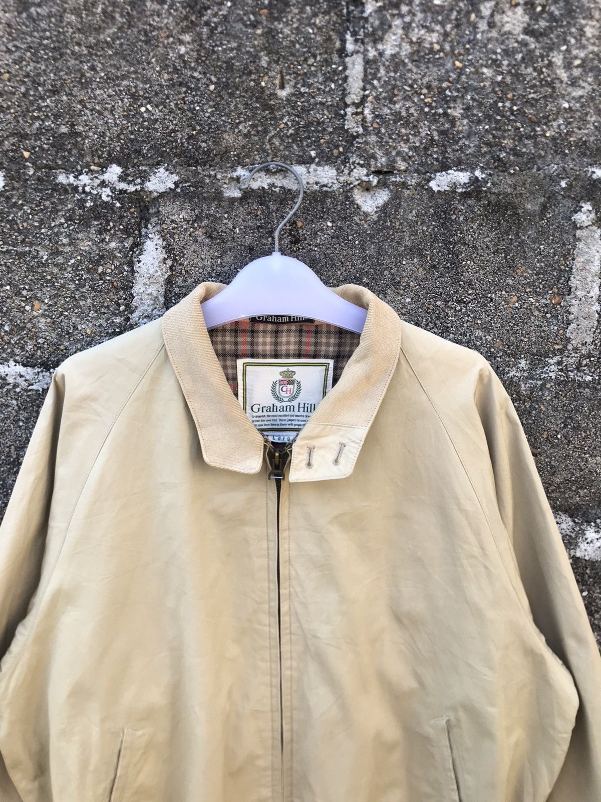 Japanese Brand × Vintage ⚡️Vintage Graham Hill Bomber Jacket Size US L / EU 52-54 / 3 - 5 Thumbnail