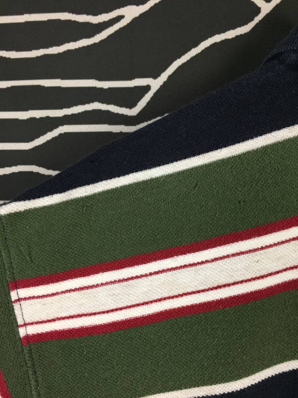 Chaps Ralph Lauren Vtg Chaps Ralph Lauren Crest Logo Striped Polo Shirt Size US L / EU 52-54 / 3 - 10 Thumbnail