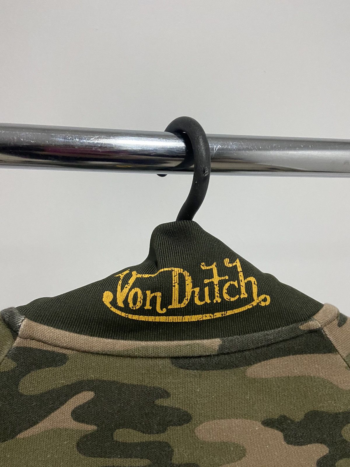 Vintage × Von Dutch Von Dutch zip sweatshirt big logo eye 👁️ vintage camouflage Size US L / EU 52-54 / 3 - 6 Thumbnail