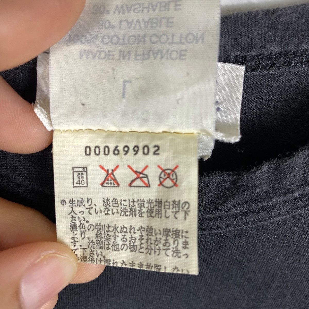agnes b. Vintage Agnes B. Paris Le Temps Fait Passer L'Amour Women Size L / US 10 / IT 46 - 6 Thumbnail