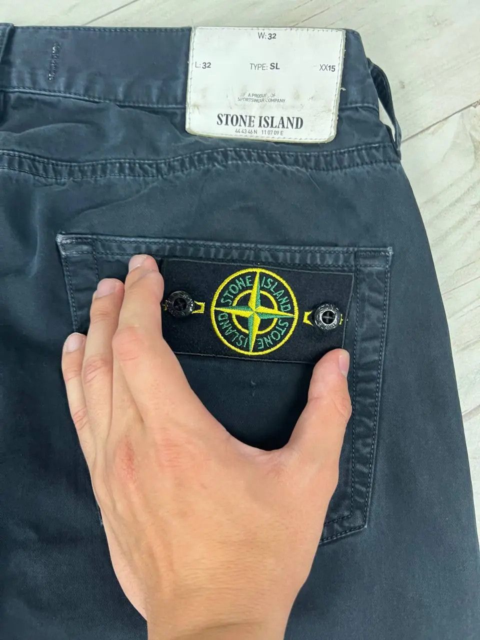 Stone Island Stone Island 2018 Slim Fit Cotton Trousers Pants Size US 32 / EU 48 - 17 Thumbnail