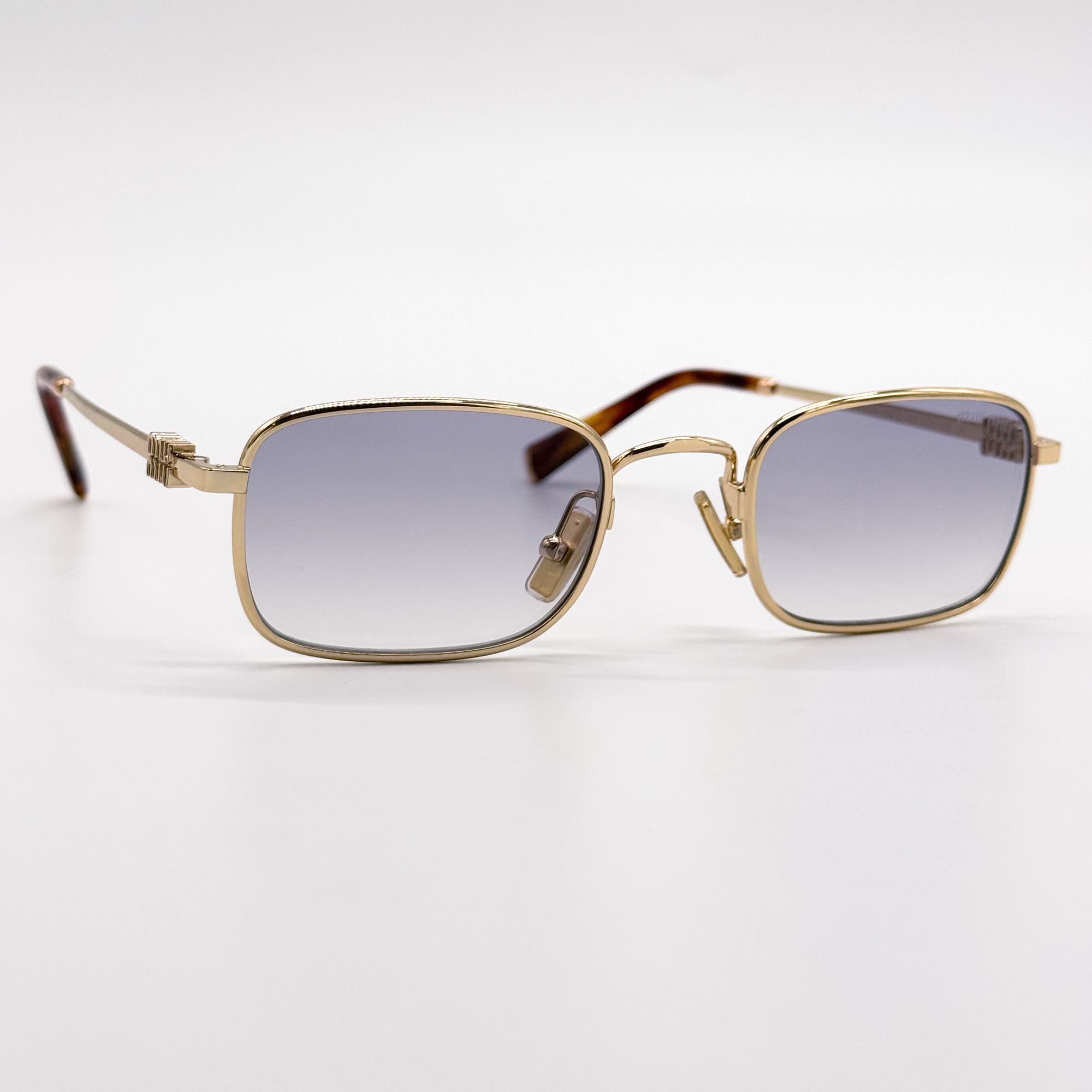 Miu Miu NEW MIU MIU SUNGLASSES MUA53S 5AK04O GRAY MU A53S, SMU A53 Size ONE SIZE - 5 Thumbnail