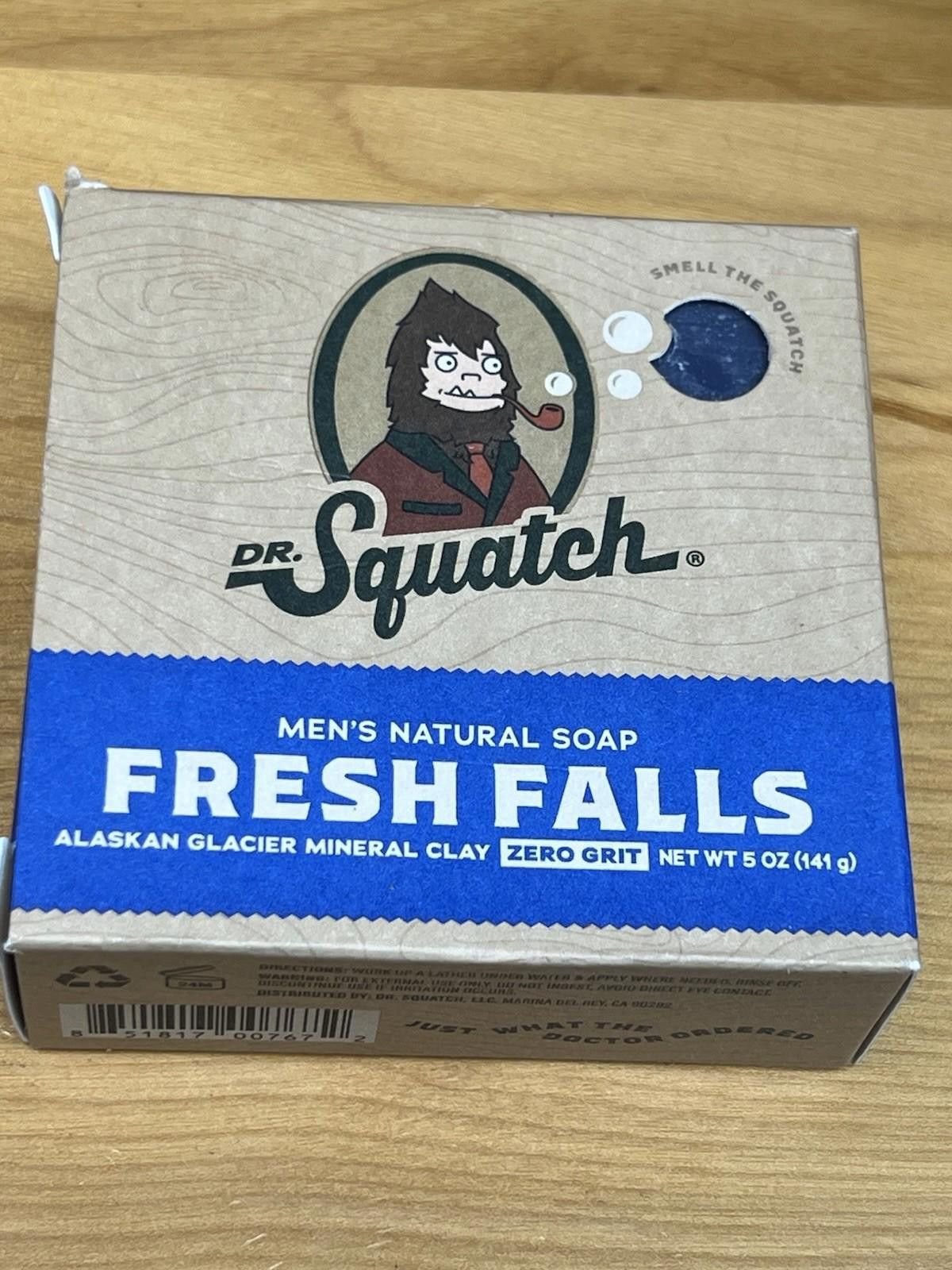 Other Dr Squatch Men's Natural Soap Fresh Falls 5 oz bar Size ONE SIZE - 2 Thumbnail