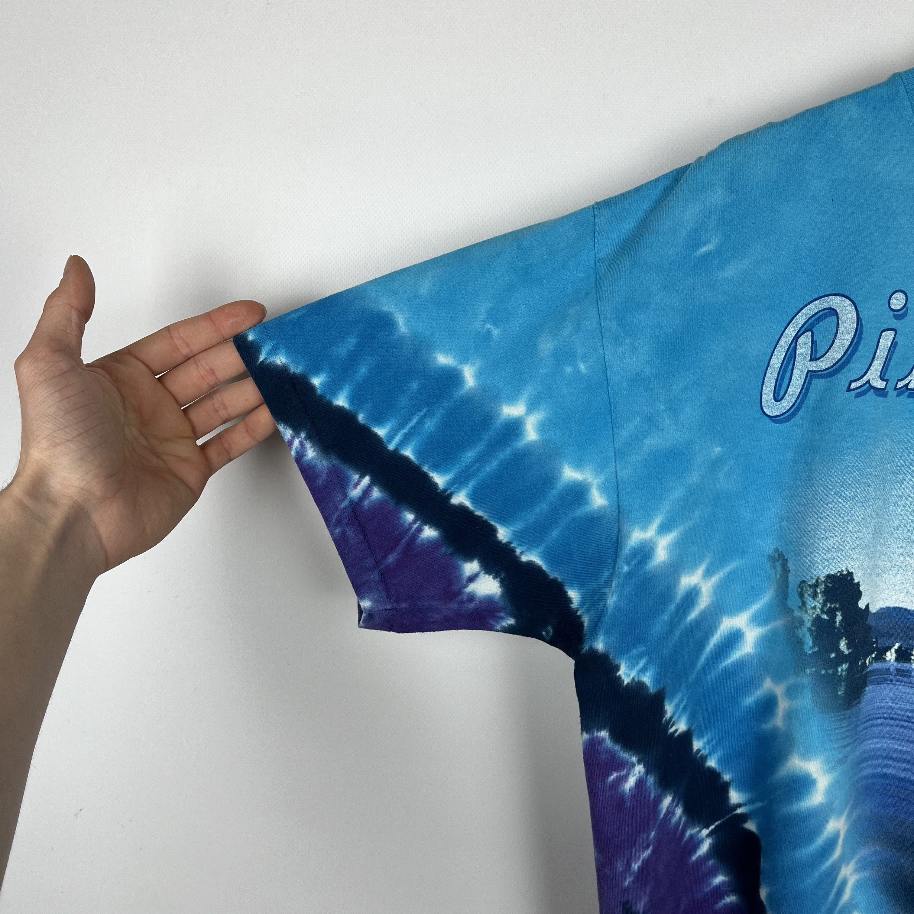 Liquid Blue Vintage Pink Floyd “Wish You Were Here” Band T Shirt 2002 Size US M / EU 48-50 / 2 - 8 Thumbnail