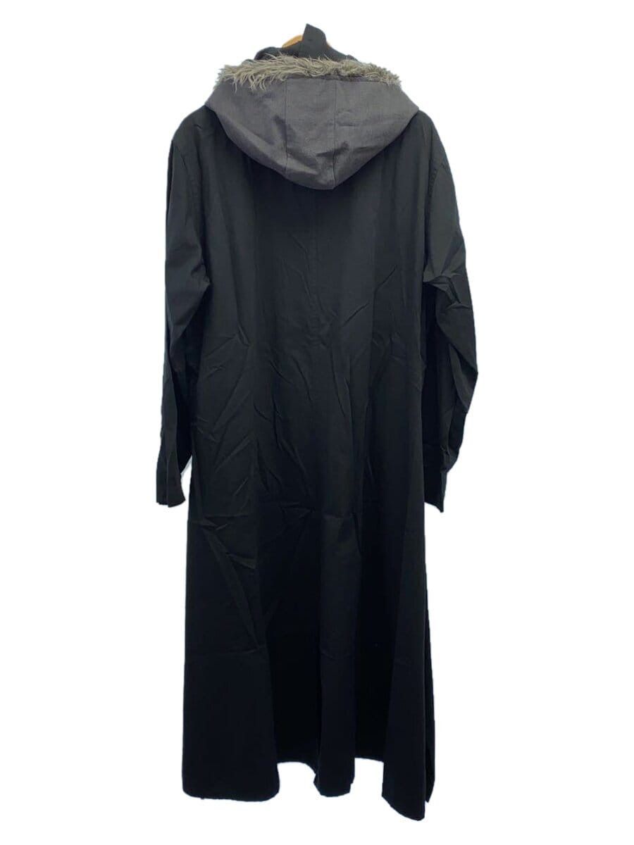 Yohji Yamamoto YOHJI YAMAMOTO POUR HOMME Over-size shirt coat with fake fur Size US L / EU 52-54 / 3 - 2 Thumbnail