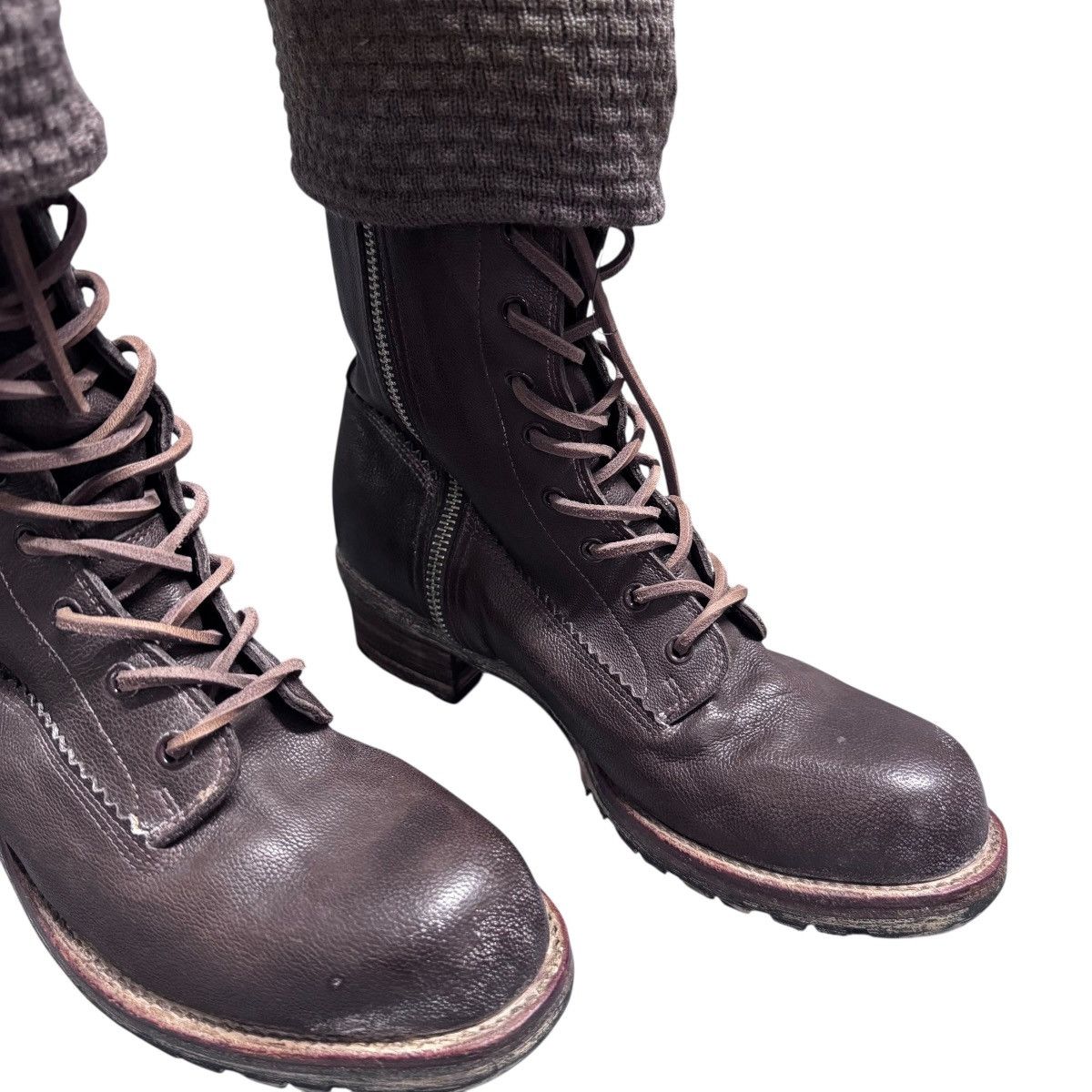 Maison MIHARA YASUHIRO Miharayasuhiro 3 Layer Combat Boots Size US 7.5 / IT 37.5 - 10 Thumbnail