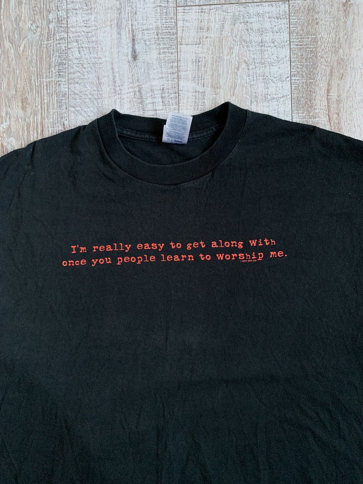 Vintage Vintage Now and Zen Humor T shirt Size US XL / EU 56 / 4 - 2 Thumbnail