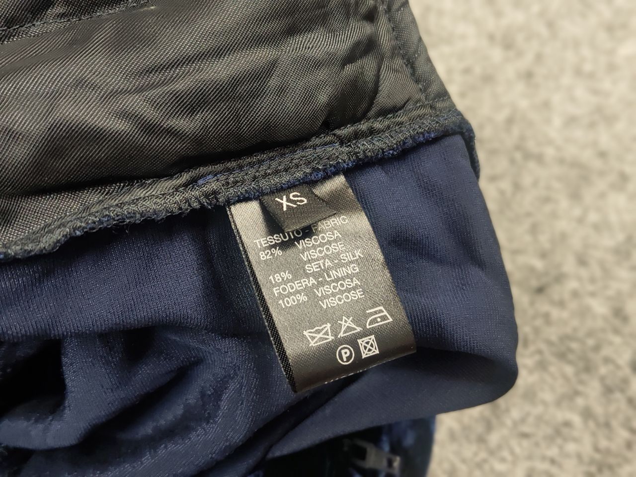 Roberto Collina Roberto Collina Italy Design Velour Wide Leg Dark Blue Pants Size 40" / US 18 - 13 Thumbnail