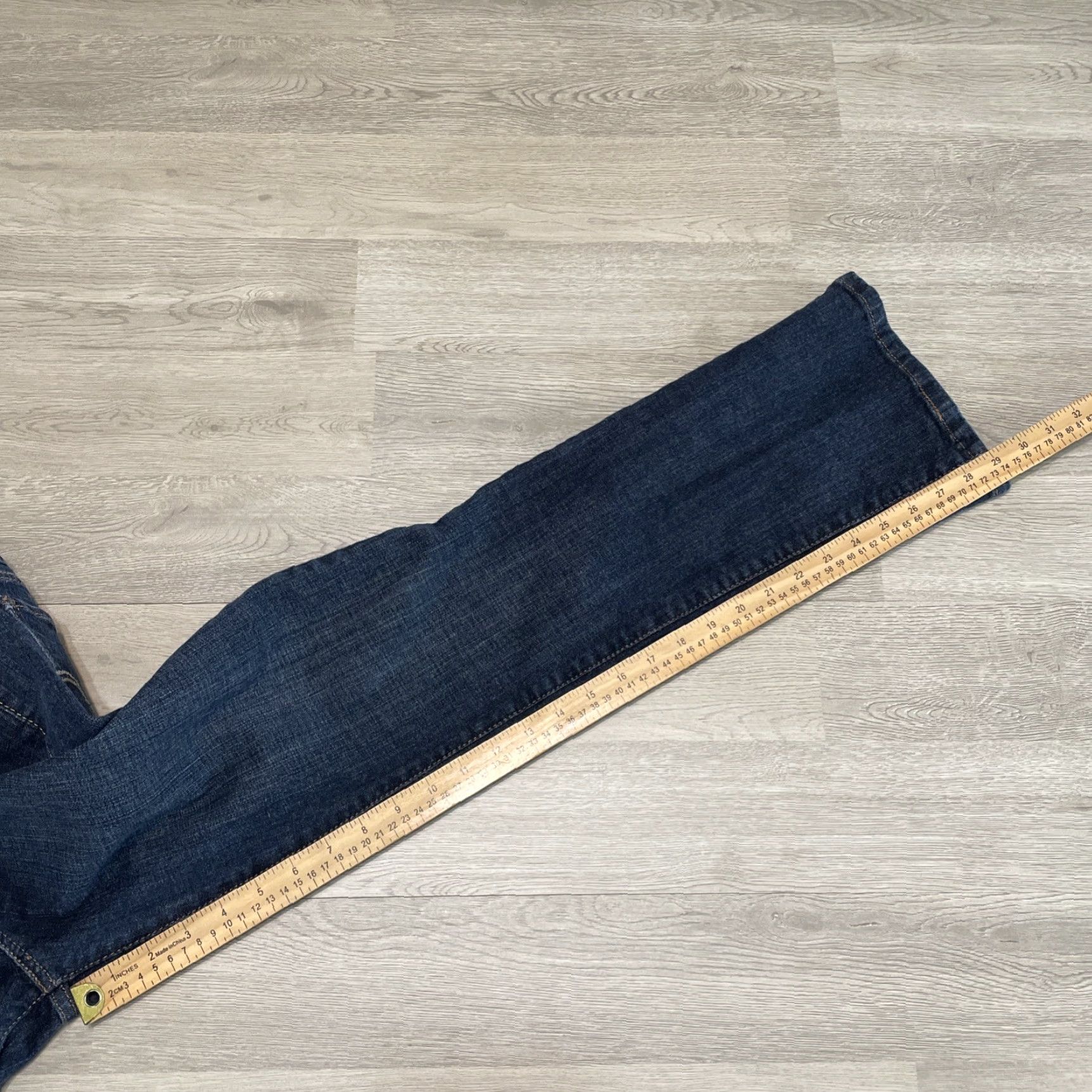 Levi's Levi's 515 Jeans Women's Boot Cut Mid Rise Dark Wash Size 8 Blue Size 30" / US 8 / IT 44 - 7 Thumbnail