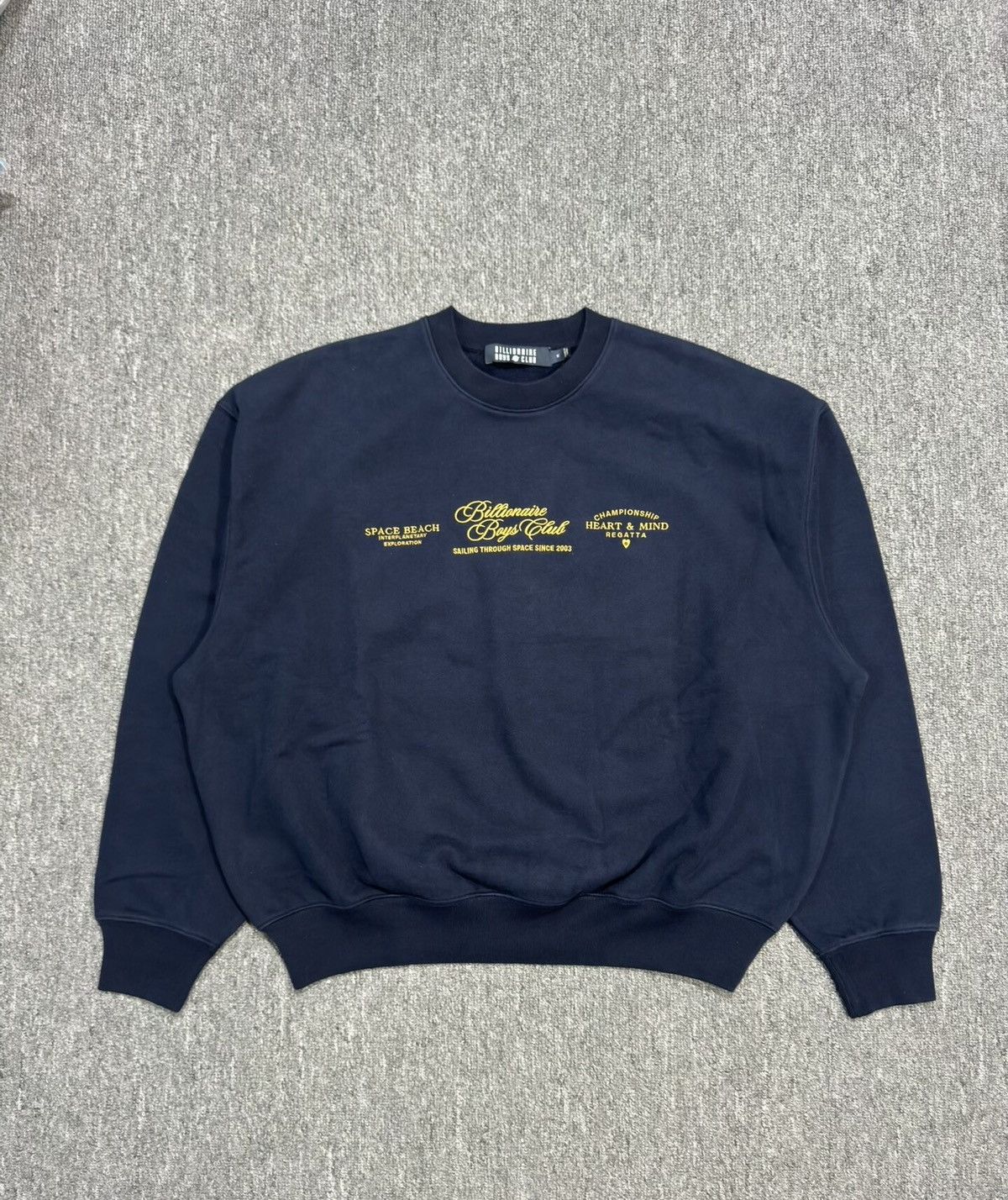 Billionaire Boys Club American Washed Crewneck Sweatshirt Billionaire Boys Club Size US M / EU 48-50 / 2 - 1 Thumbnail