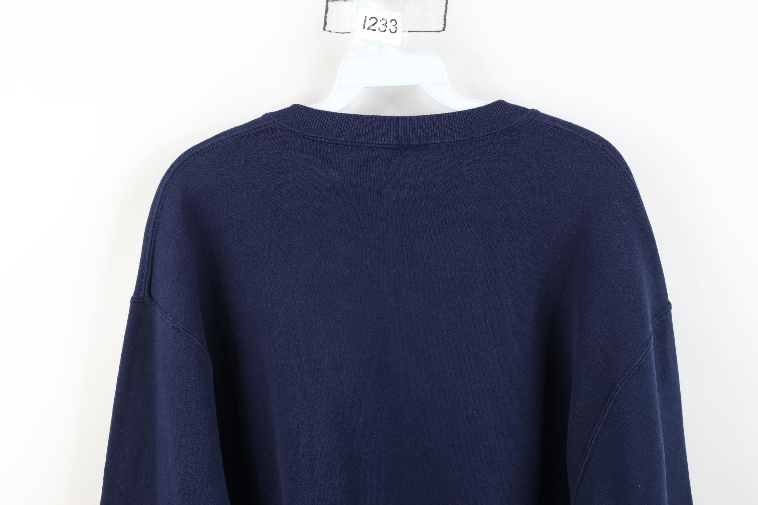 Russell Athletic Vintage 90s Russell Athletic Crewneck Sweatshirt Blue USA Size US XL / EU 56 / 4 - 14 Thumbnail
