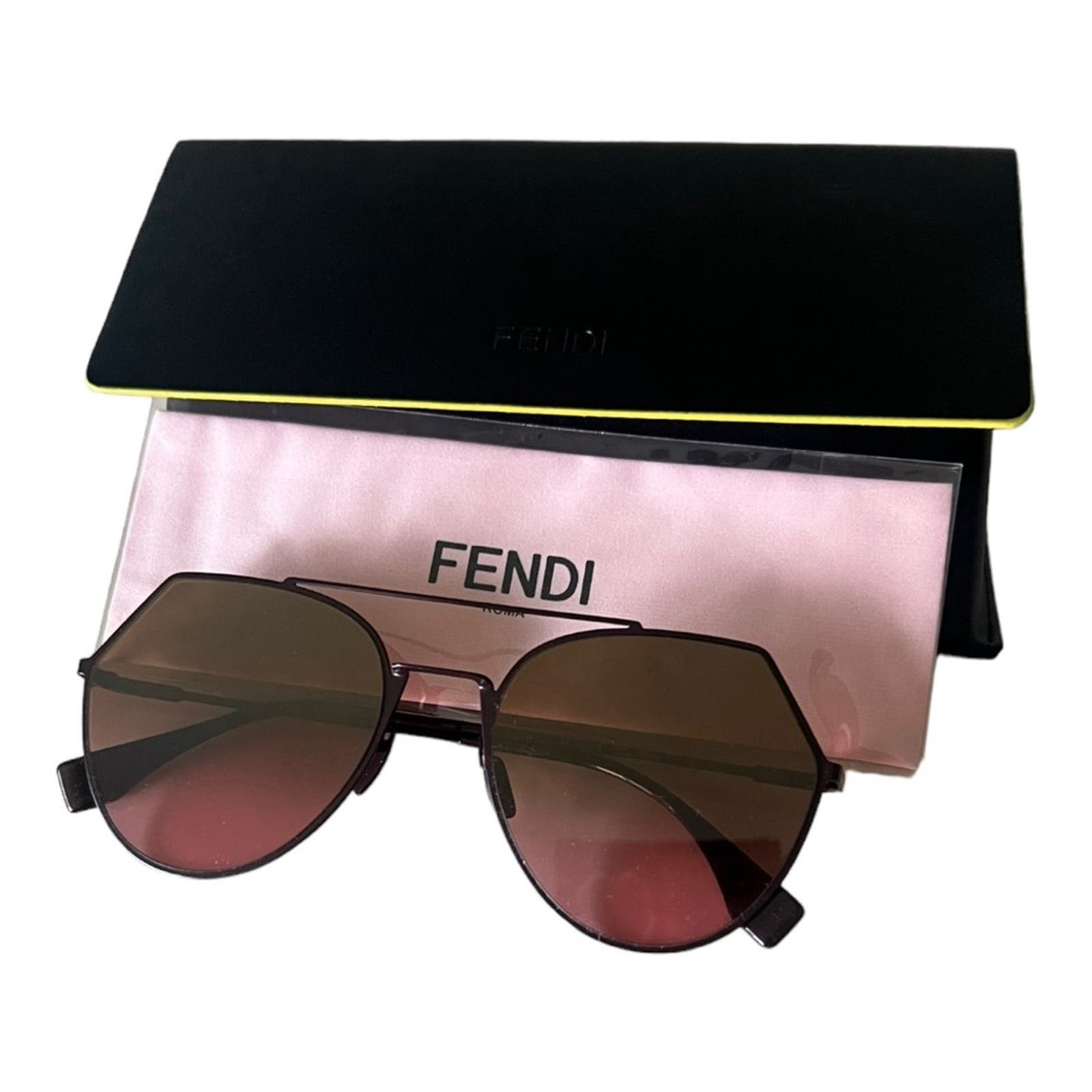 Aviator Sunglasses Fendi Ff0194 Fendi Aviator Gradient Eye Line FF