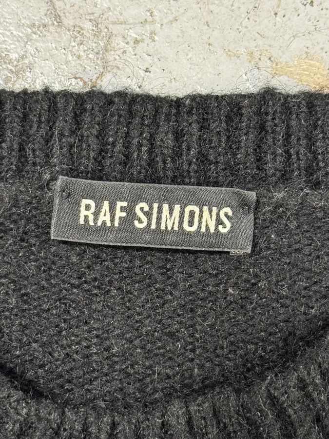 Raf Simons AW2013 Raf Simons Stripped Wool Black Sweater Size US S / EU 44-46 / 1 - 8 Thumbnail
