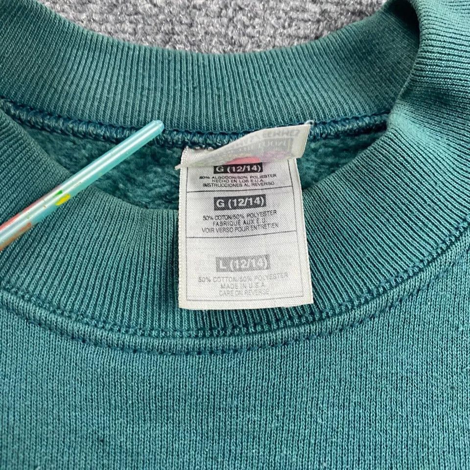 Fruit Of The Loom Vintage Fruit of The Loom Sweatshirt Women's Large 12/14 Size L / US 10 / IT 46 - 4 Thumbnail