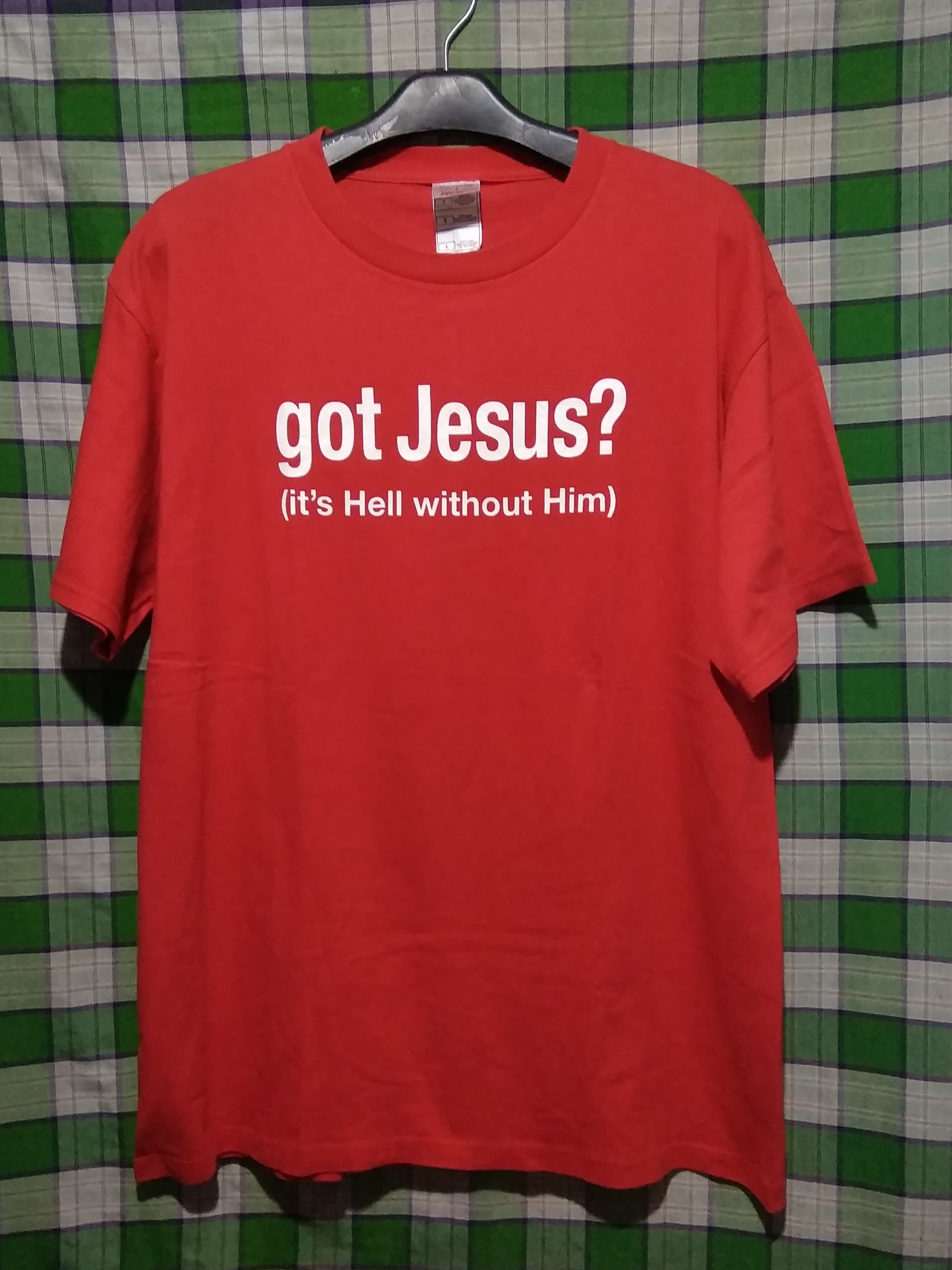 Gildan × Vintage 2000s Jesus Gatorade Parody T-shirt | Grailed