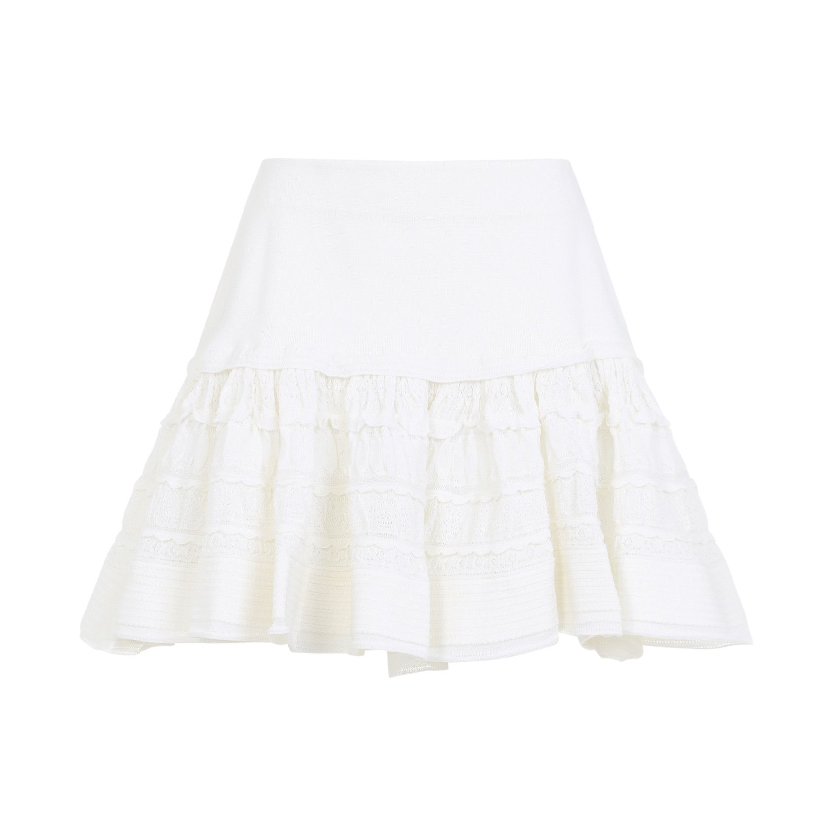 Alaia Alaïa Ruffle Mini Skirt Size 28" / US 6 / IT 42 - 1 Thumbnail